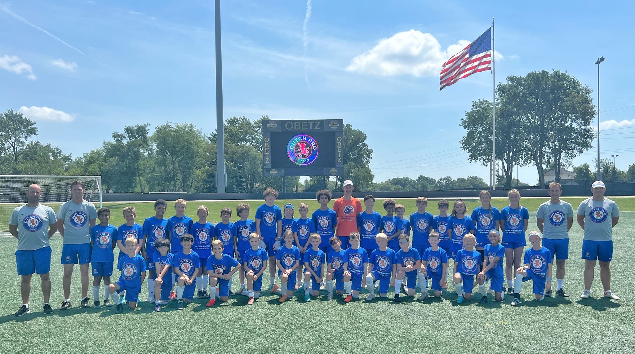 😍 DUTCH PRO CAMP AT OBETZ STADIUM 🤩 - Dutch Soccer School