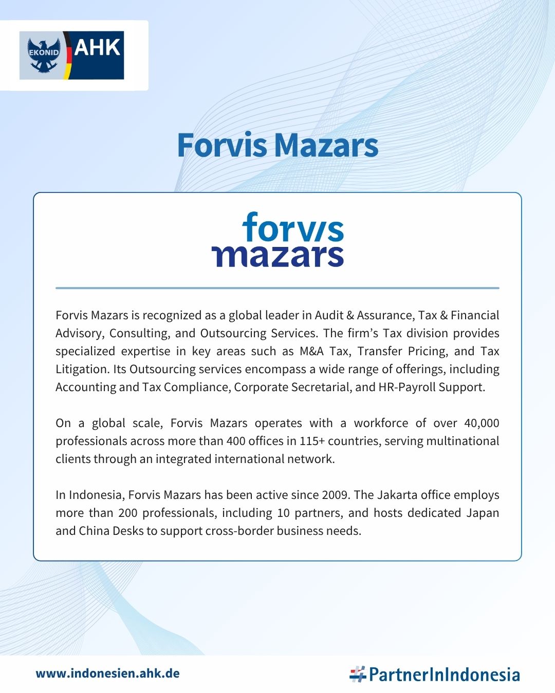 Forvis Mazars in Indonesia