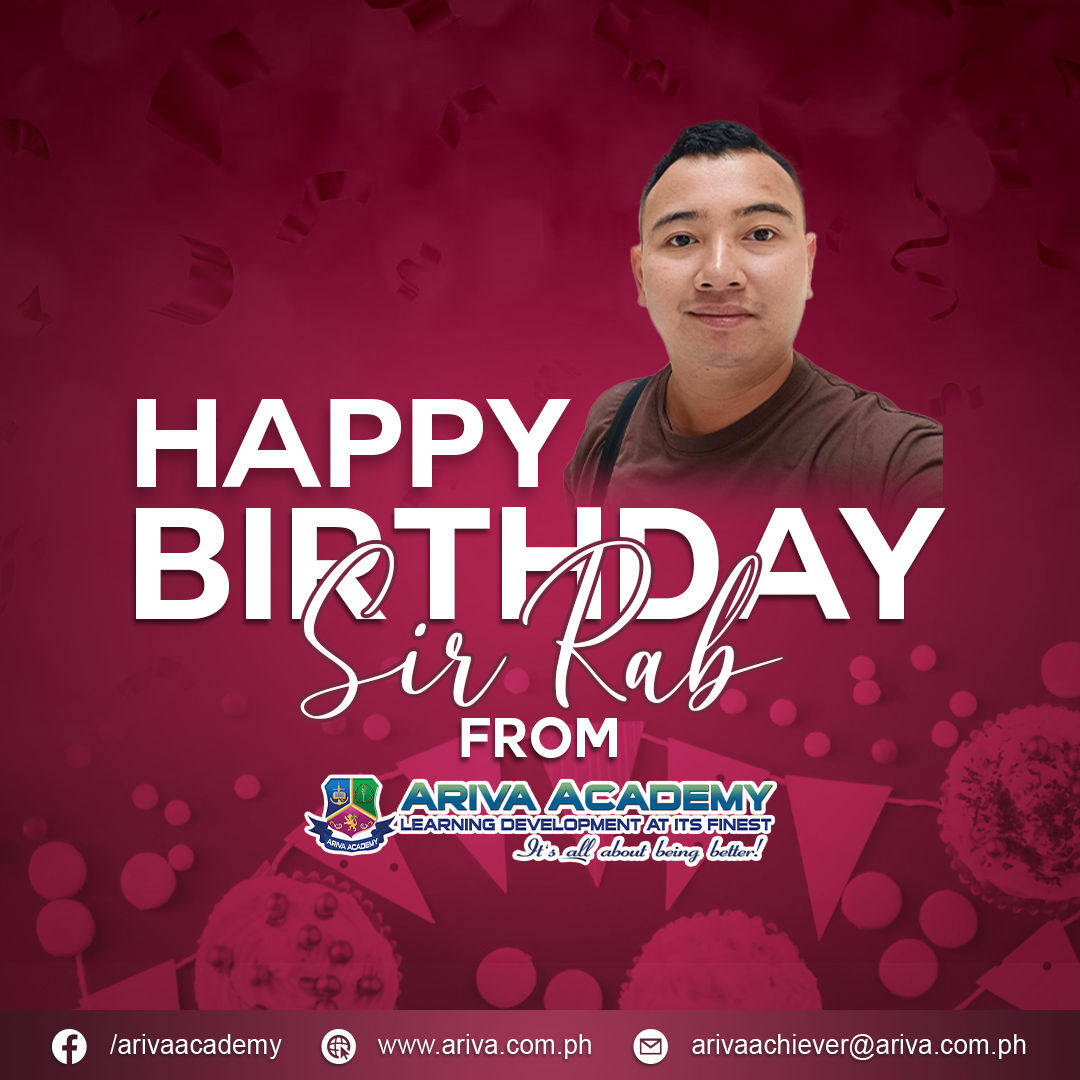 Happy birthday, Sir Rab! ARIVA... - ARIVA Group of Companies