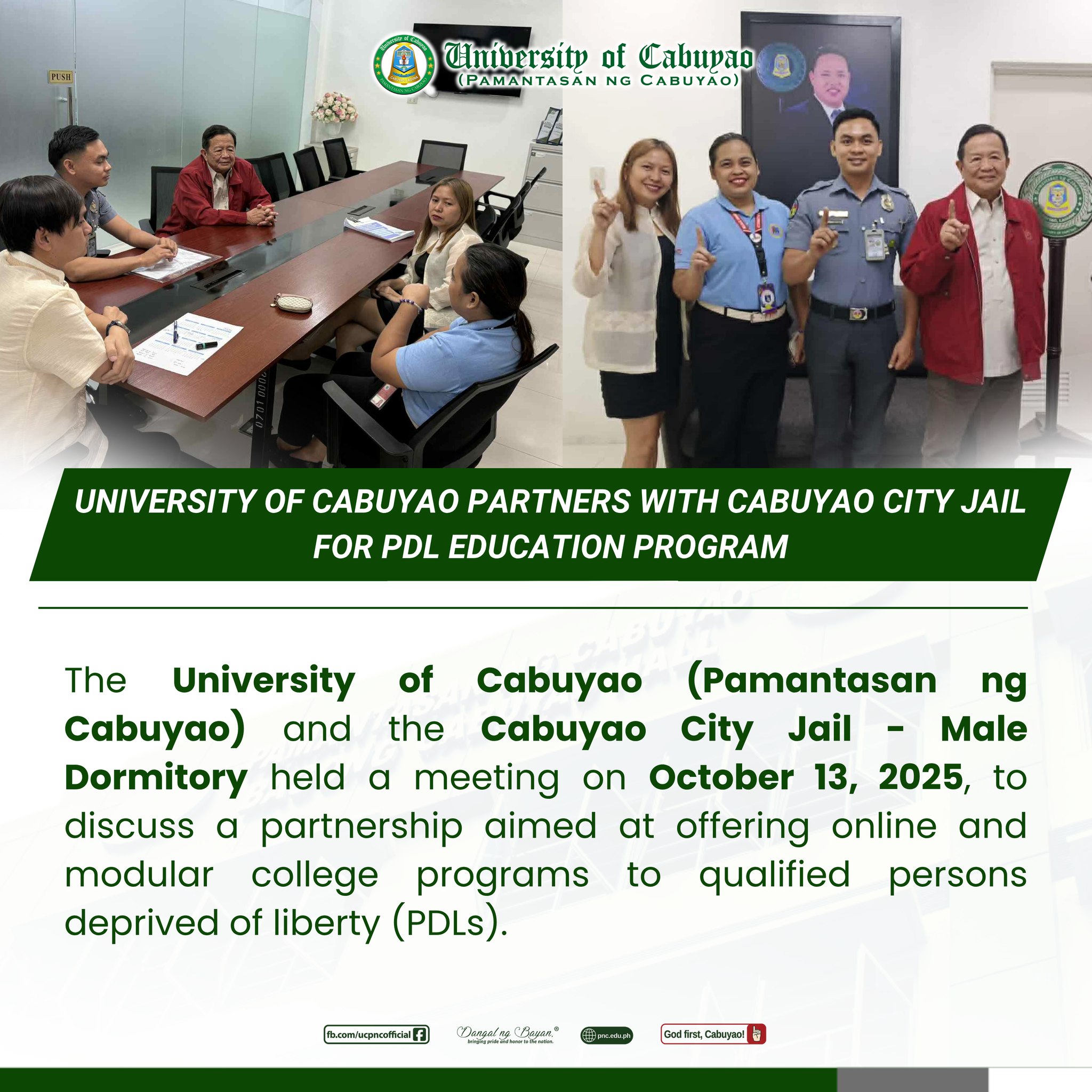 University - 𝐔𝐧𝐢𝐯𝐞𝐫𝐬𝐢𝐭𝐲 𝐨𝐟 𝐂𝐚𝐛𝐮𝐲𝐚𝐨 𝐏𝐚𝐫𝐭𝐧𝐞𝐫𝐬 𝐰𝐢𝐭𝐡 𝐂𝐚𝐛𝐮𝐲𝐚𝐨 𝐂𝐢𝐭𝐲 𝐉𝐚𝐢𝐥 𝐟𝐨𝐫 ...