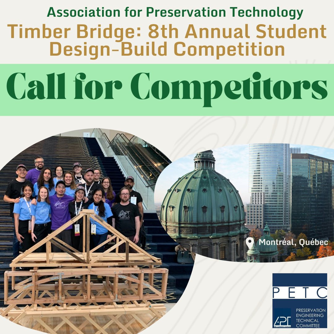 The Association for Preservation Technology’s (APT) Preservation ...