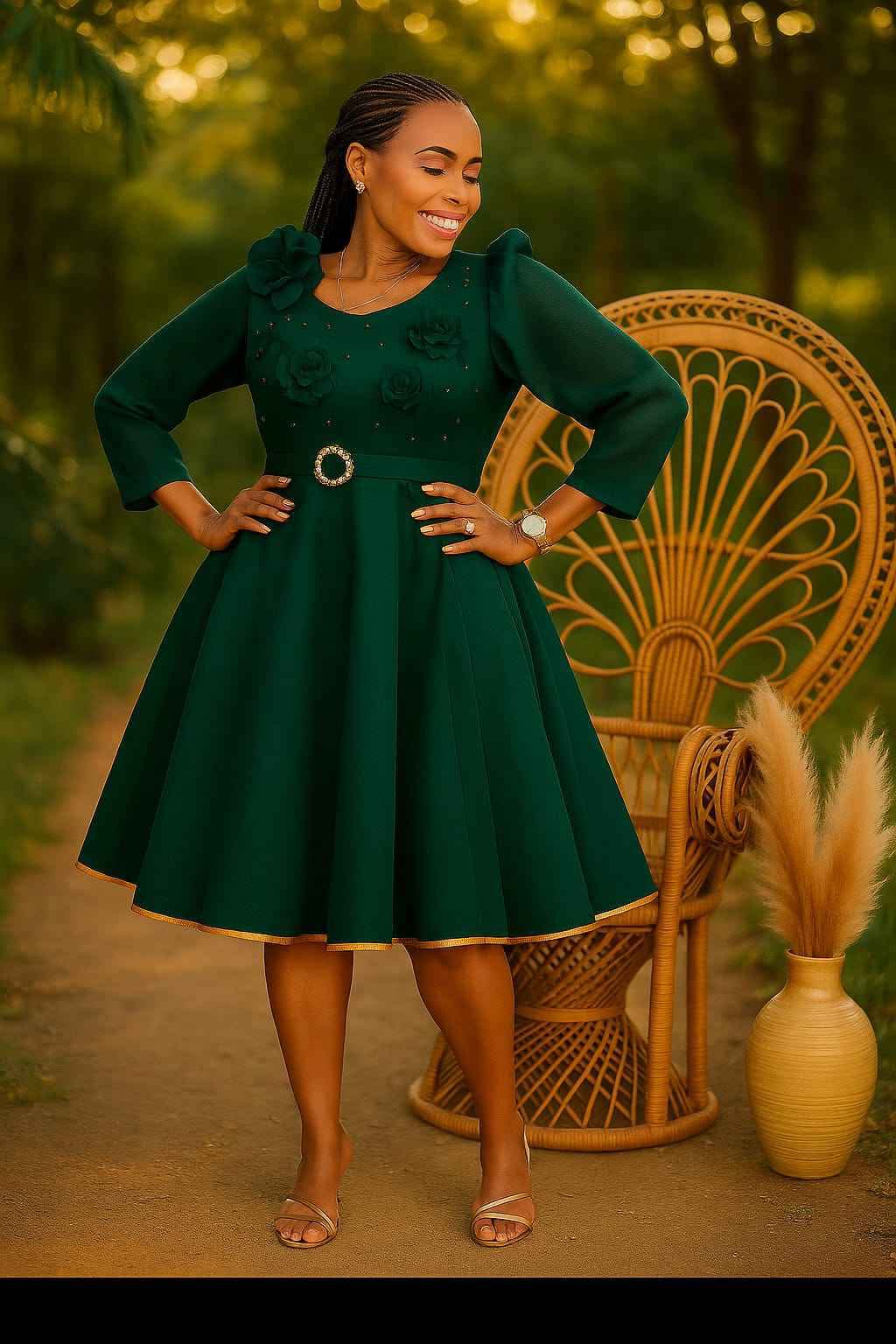 New arrivals alerts Circular dress available Available in all sizes and colours Very unique design with beautiful colours Moving very well Suitable for dinner and event
