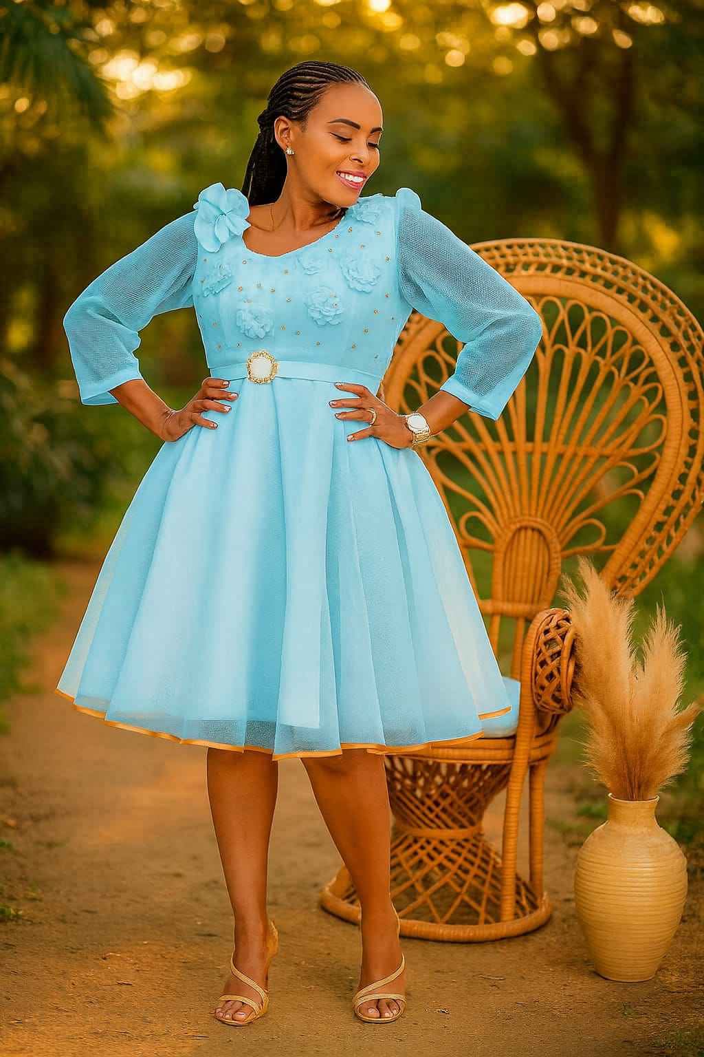 circular dress designs New arrivals alerts available Available in all sizes and colours Very unique design with beautiful colours Moving very well Suitable for dinner and event circular dresses for ladies in kenya A Love Story Begins juneflashsale6/22-best 5 Weeks Length Size:Longer