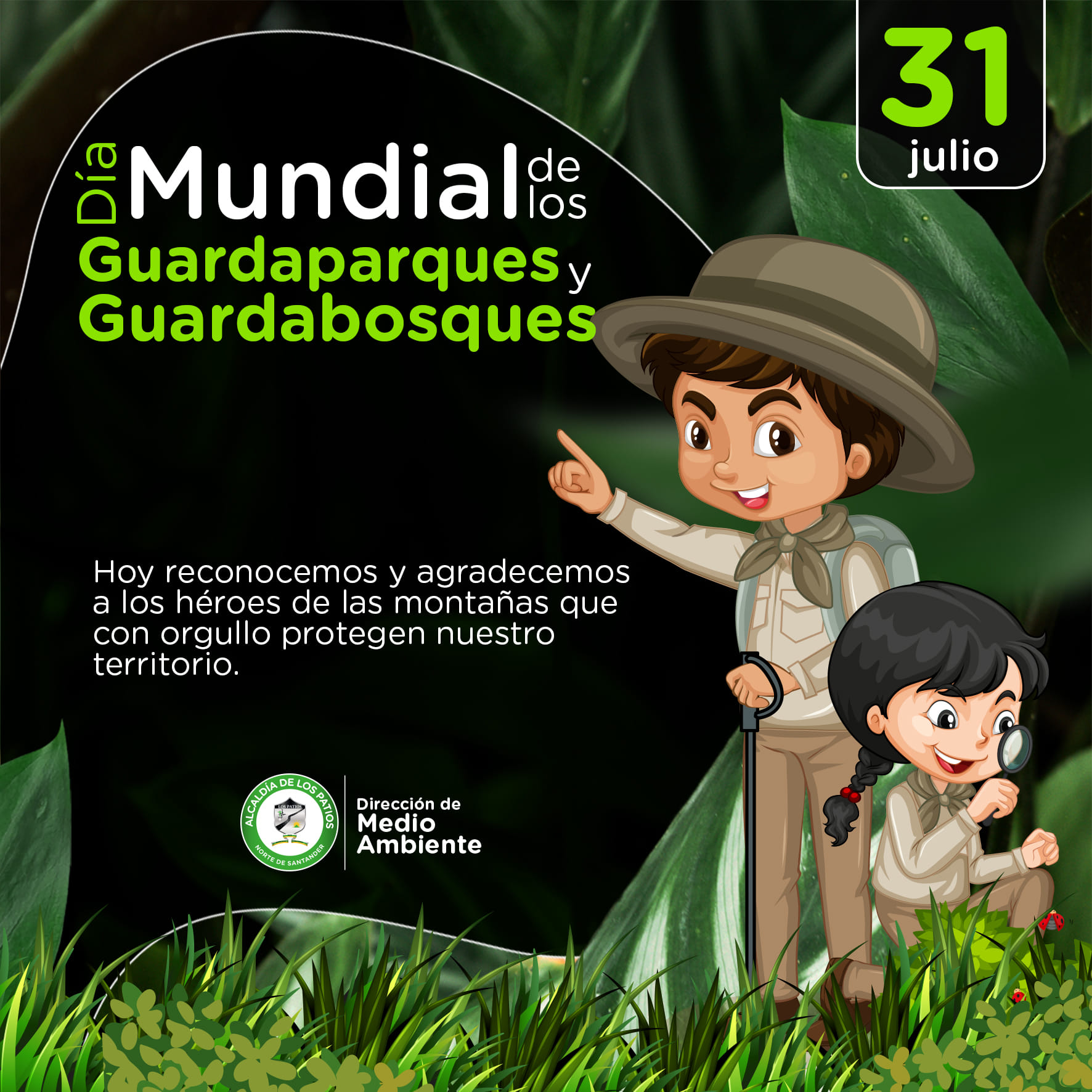 Alcaldía - 🌍 Hoy celebramos el Día Mundial de los Guardabosques y ...