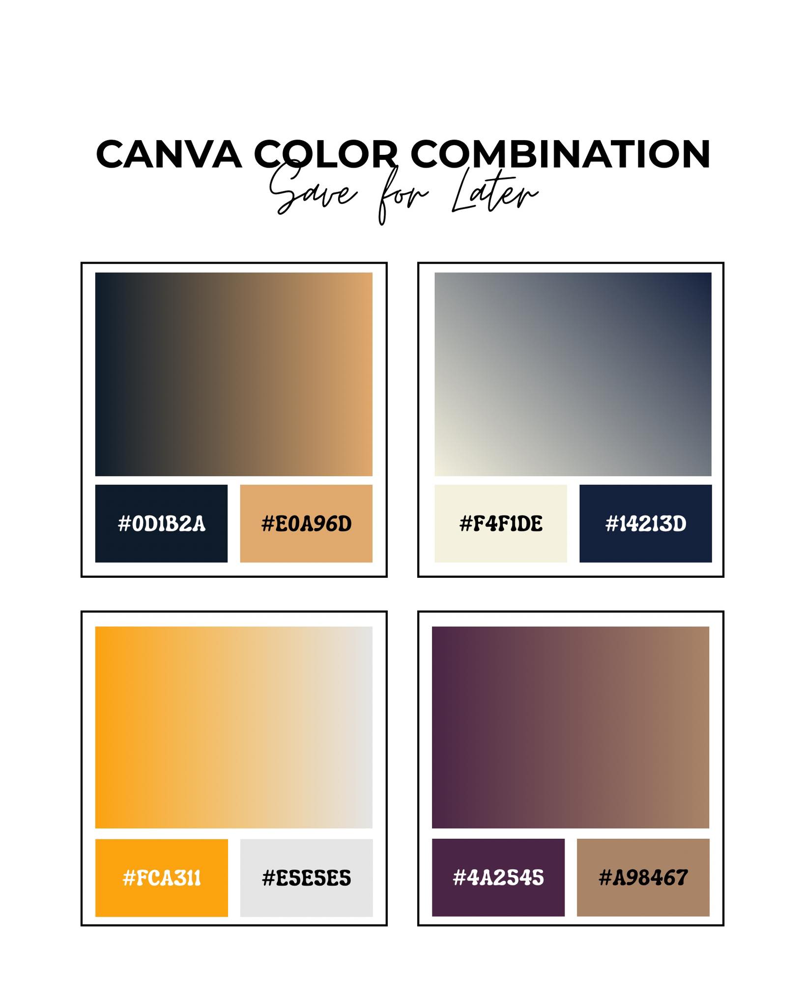 DIY Art And Craft Ideas Group | MahiCang Araw💫 Here’s our Canva Color ...