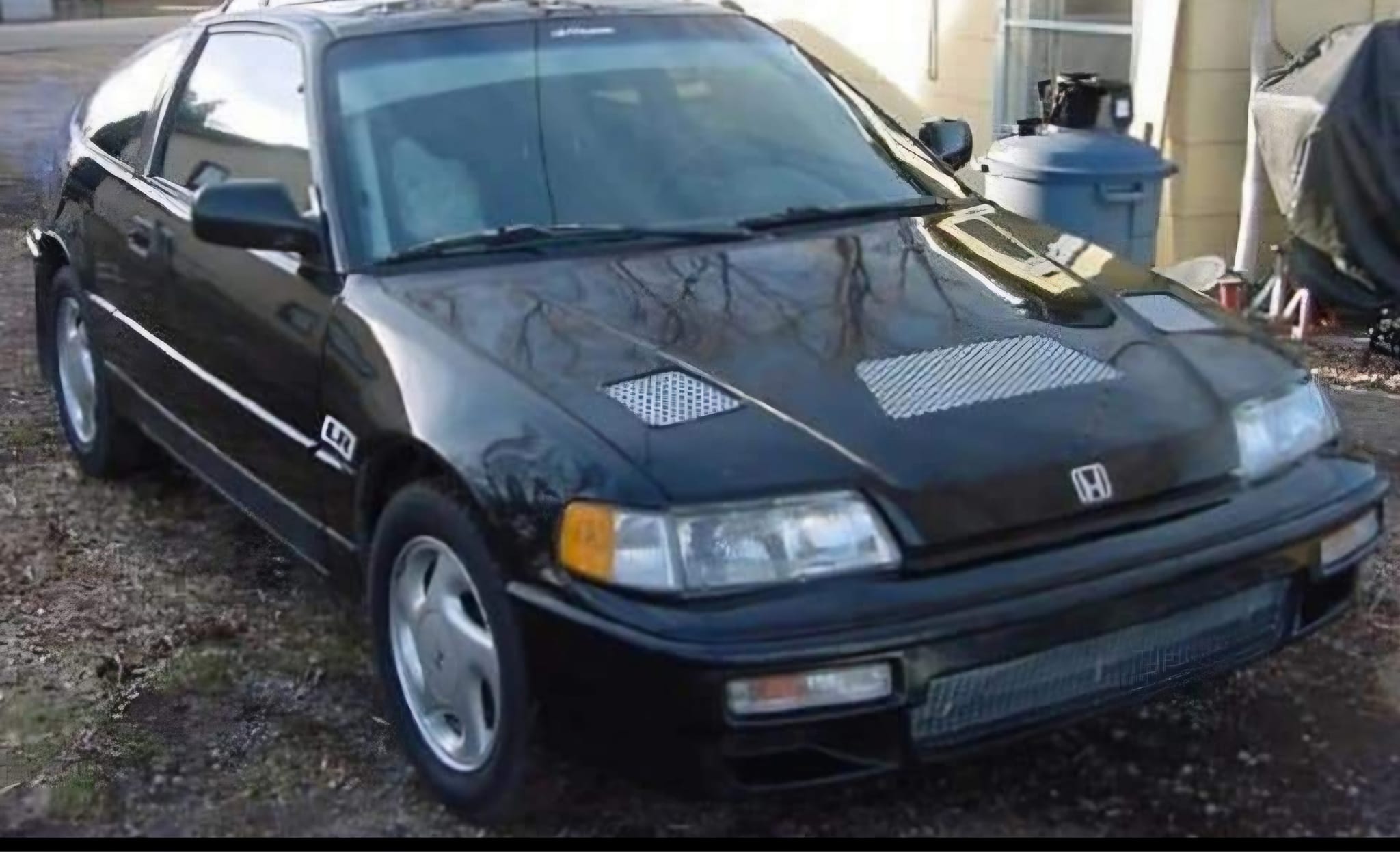 Fit For 88-91 Honda Civic OE Factor SI Style Front Bumper Lip PU