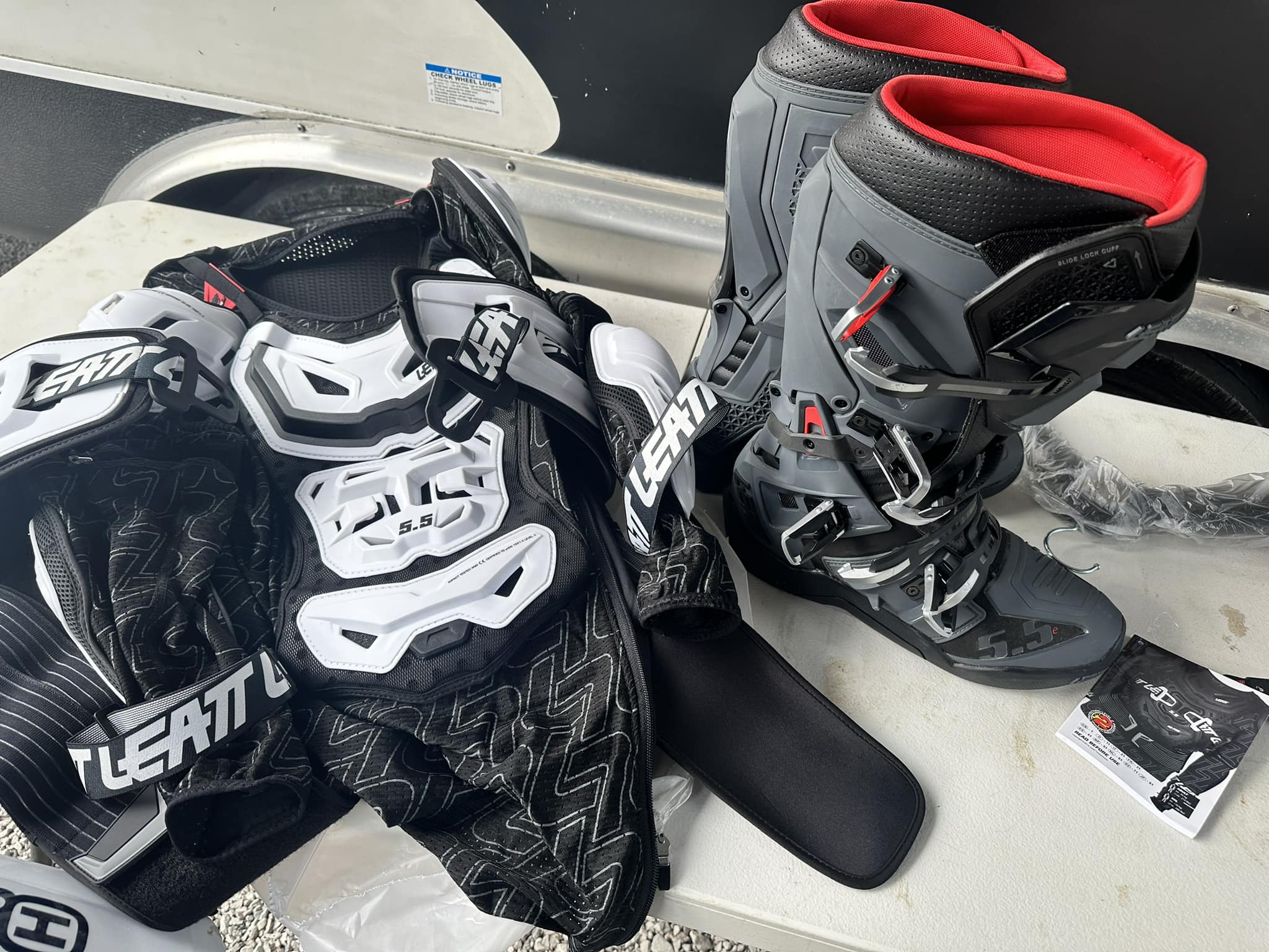 What to wear under a Leatt 5.5 body armor suit?