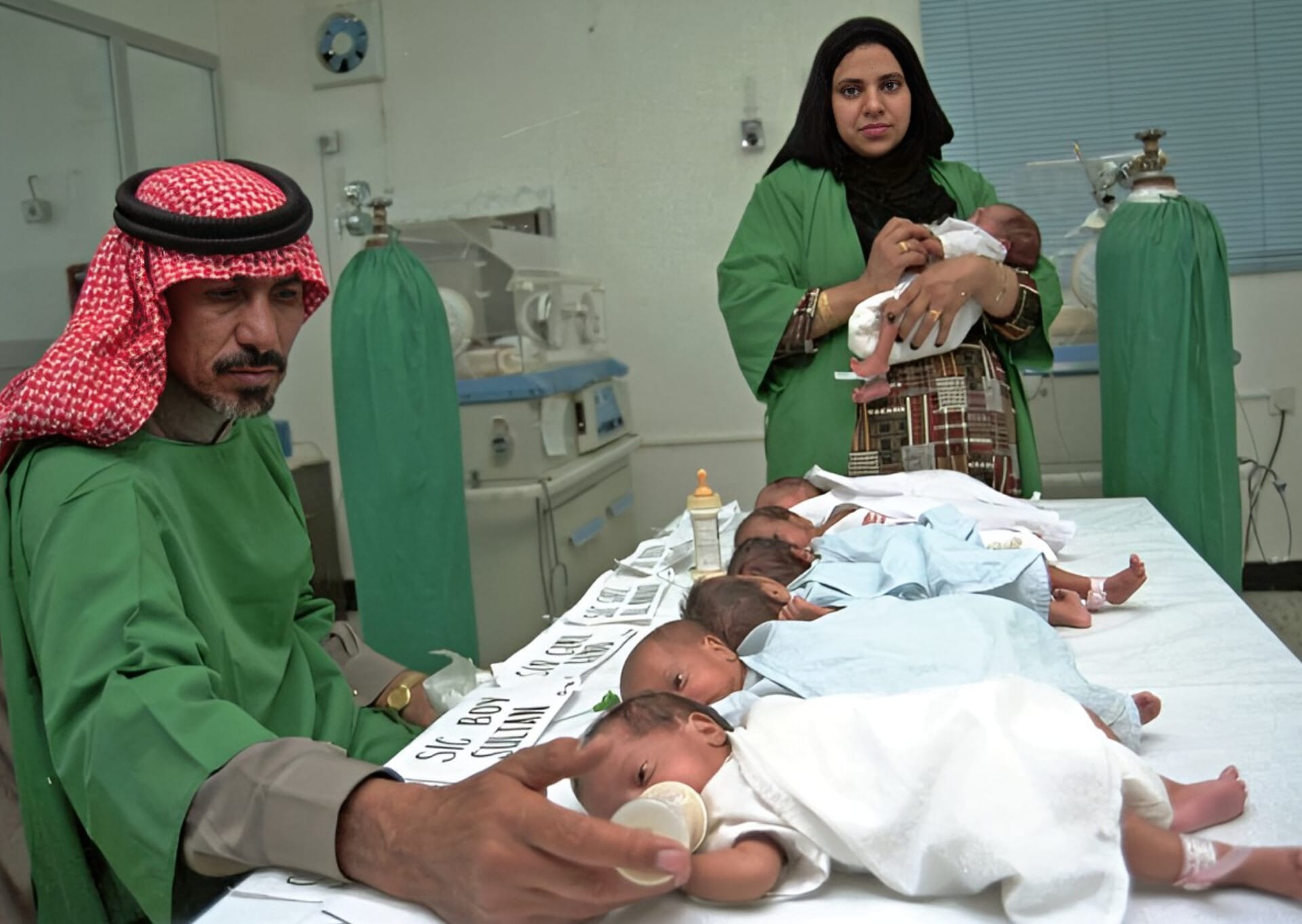 My - The Humair septuplets (born 14 January 1998, in Abha, Saudi Arabia ...