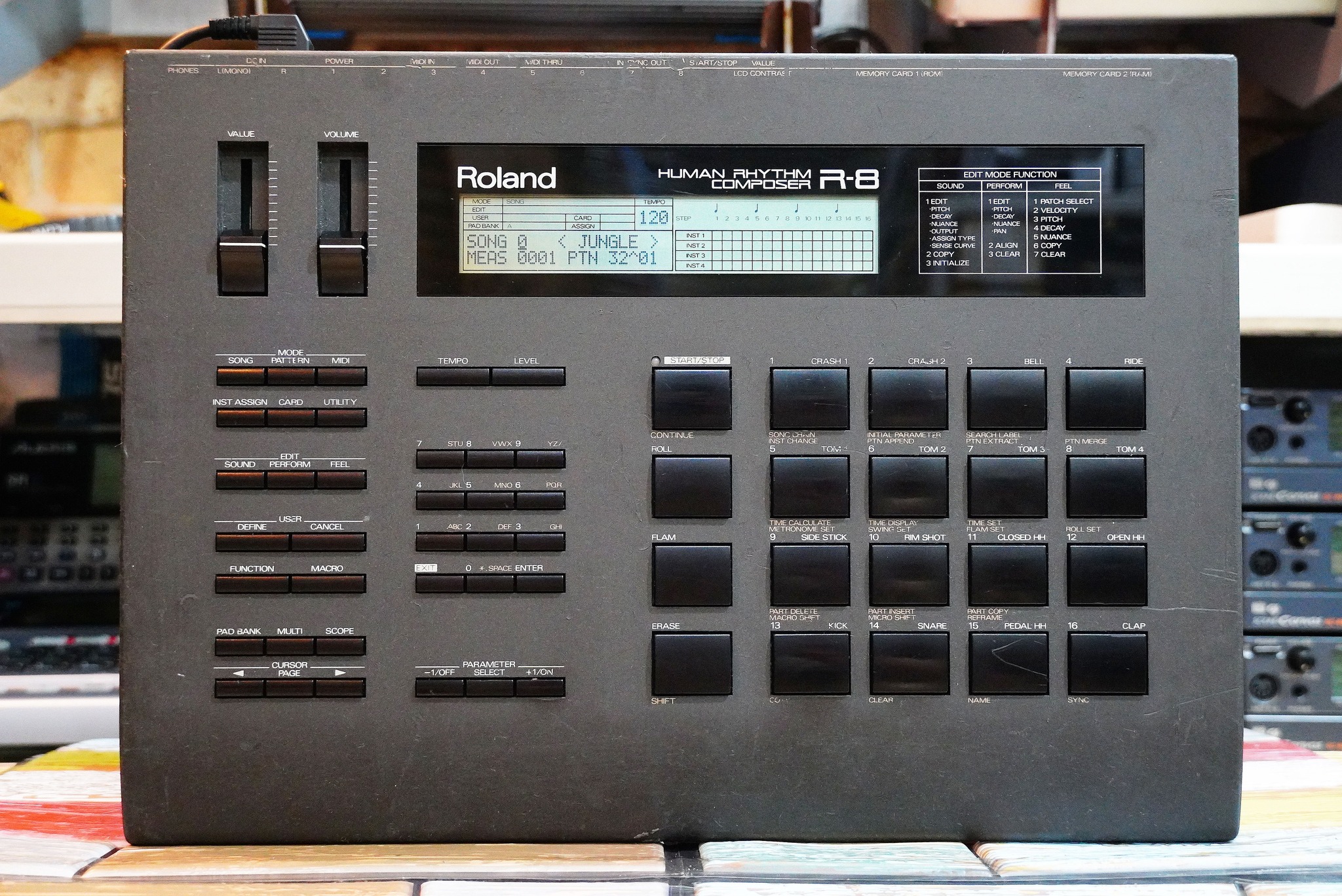 TOKAI MUSIC - Roland R-8 (JAPAN) สวยๆใช้งานปรกติทุกปุ่ม...