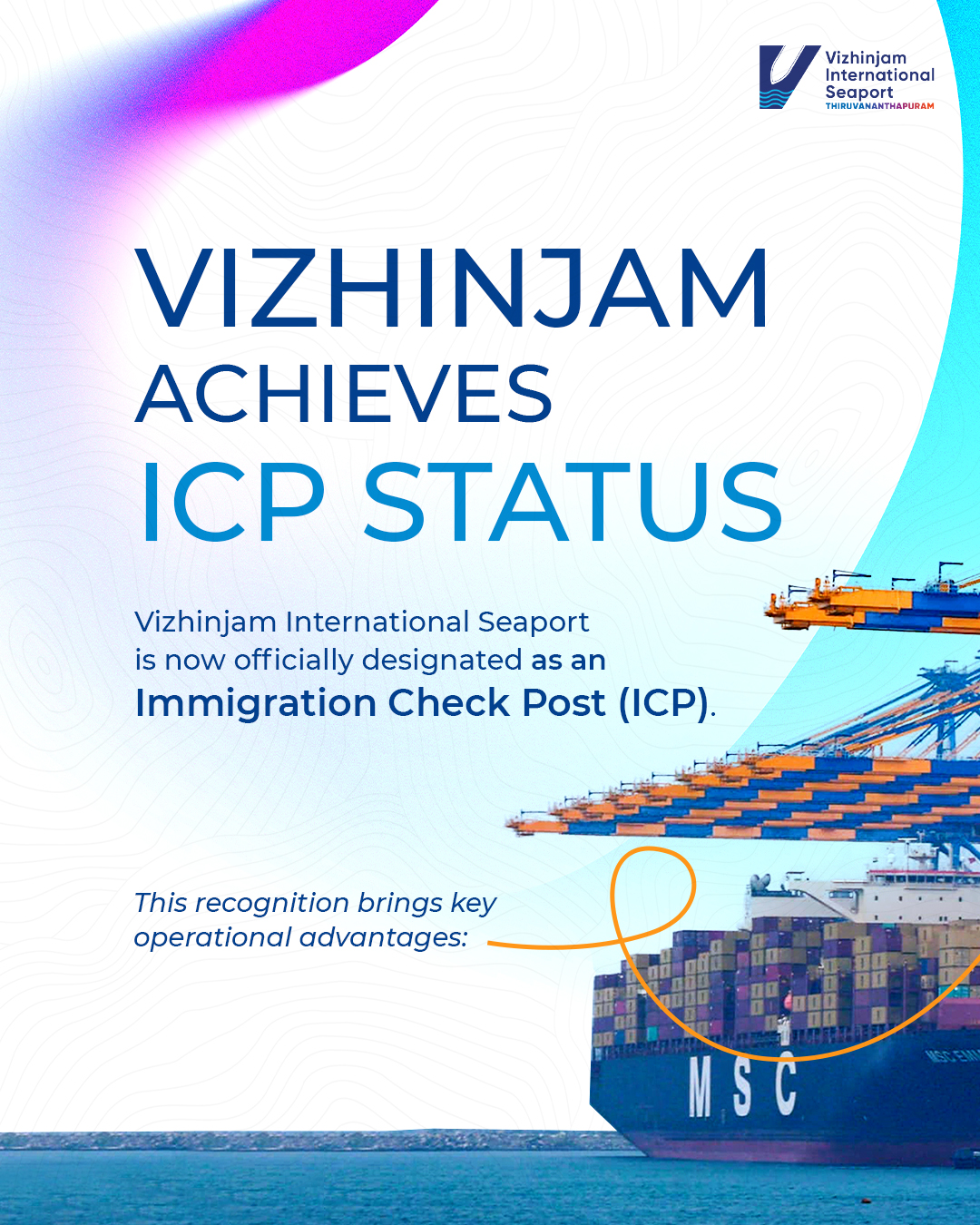 Vizhinjam International Seaport Limited | Thiruvananthapuram