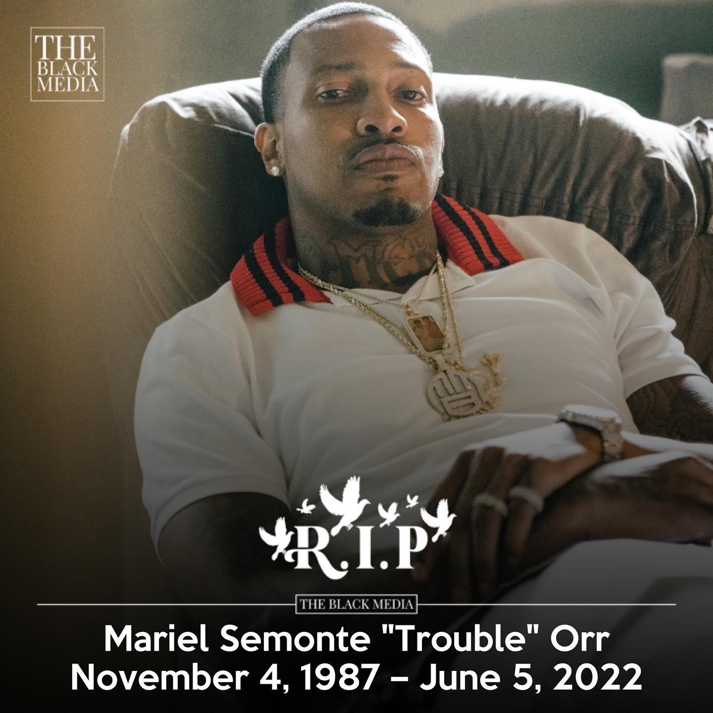 The BLACK Media - ⚠️ Atlanta Rapper #Trouble has passed....