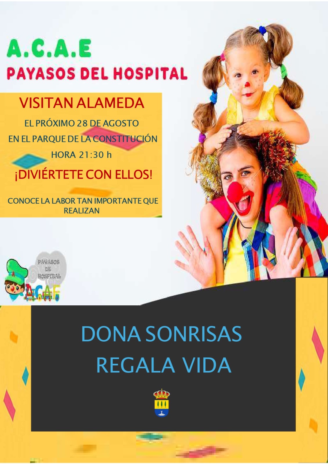 Ayuntamiento - ¡La risa está a punto de llenar Alameda! 🤡 Este 28 de ...