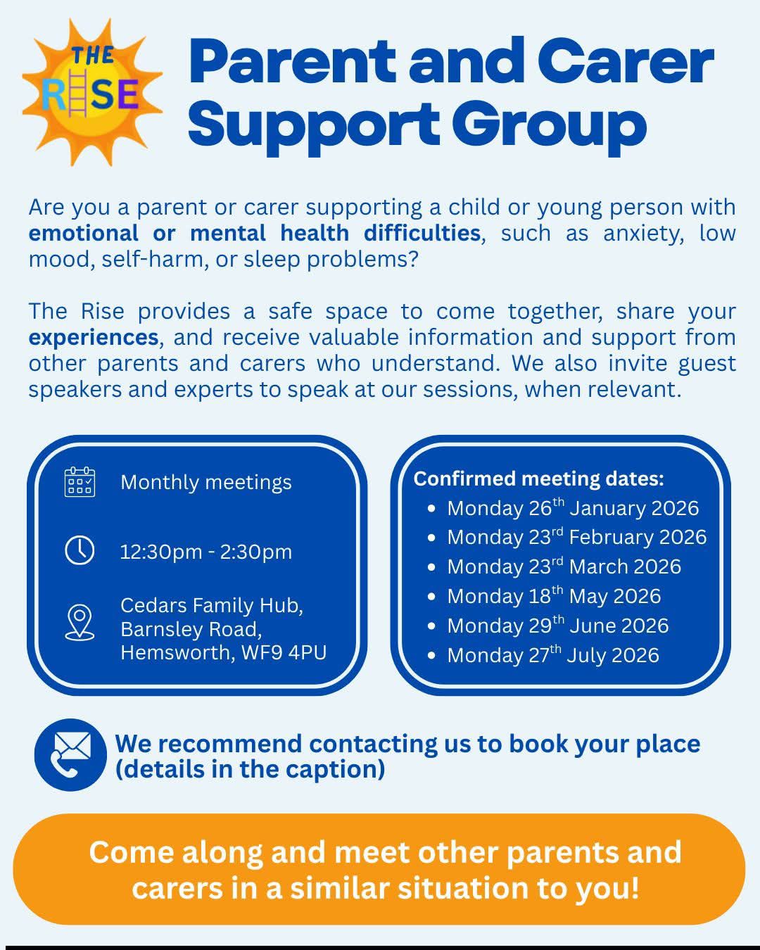 📣NEW Parent and Carer Support Group 📣... - Compass Wakefield | Facebook
