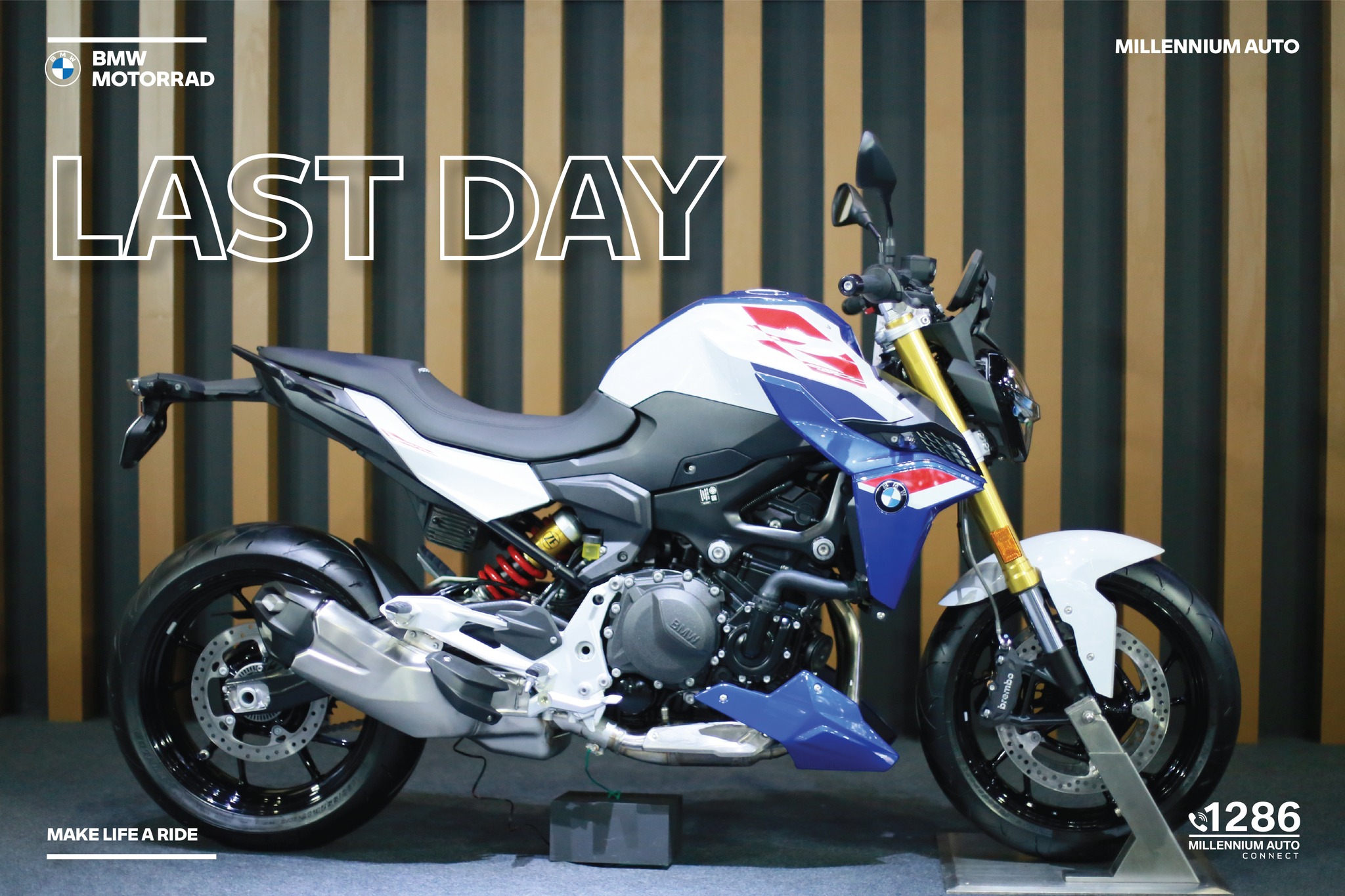 วันสุดท้ายกับงาน MOTORSHOW... - BMW Motorrad Millennium Auto