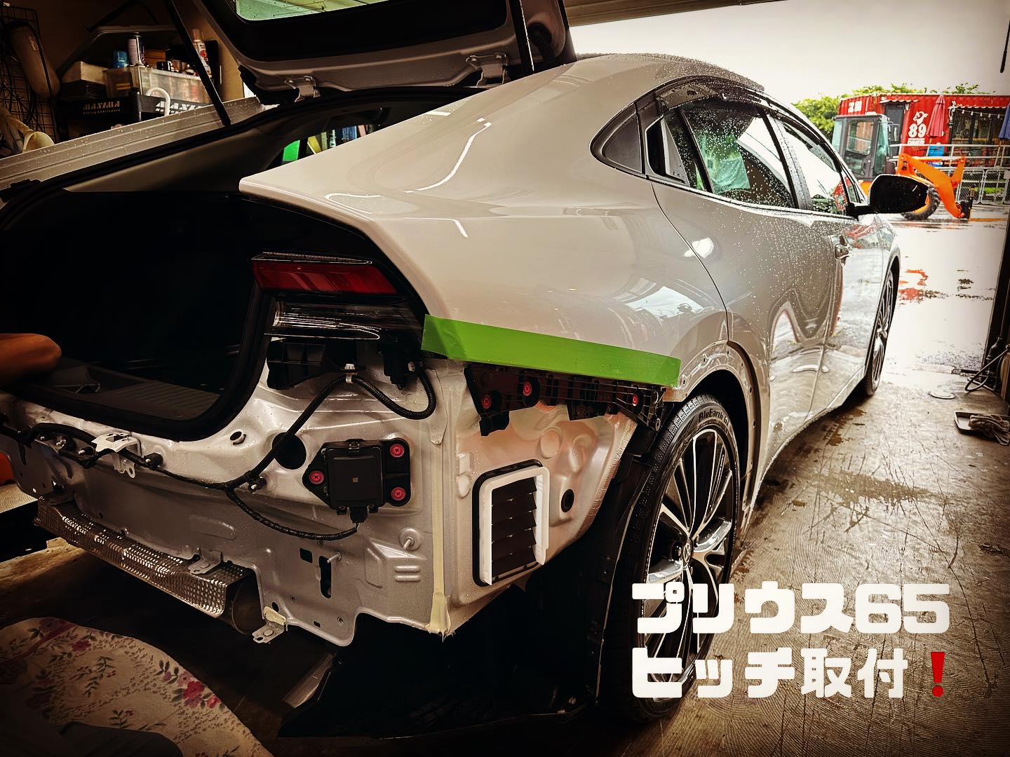 プリウス 60.65系に取付可能な ヒッチメンバーが #タイトジャパン から 