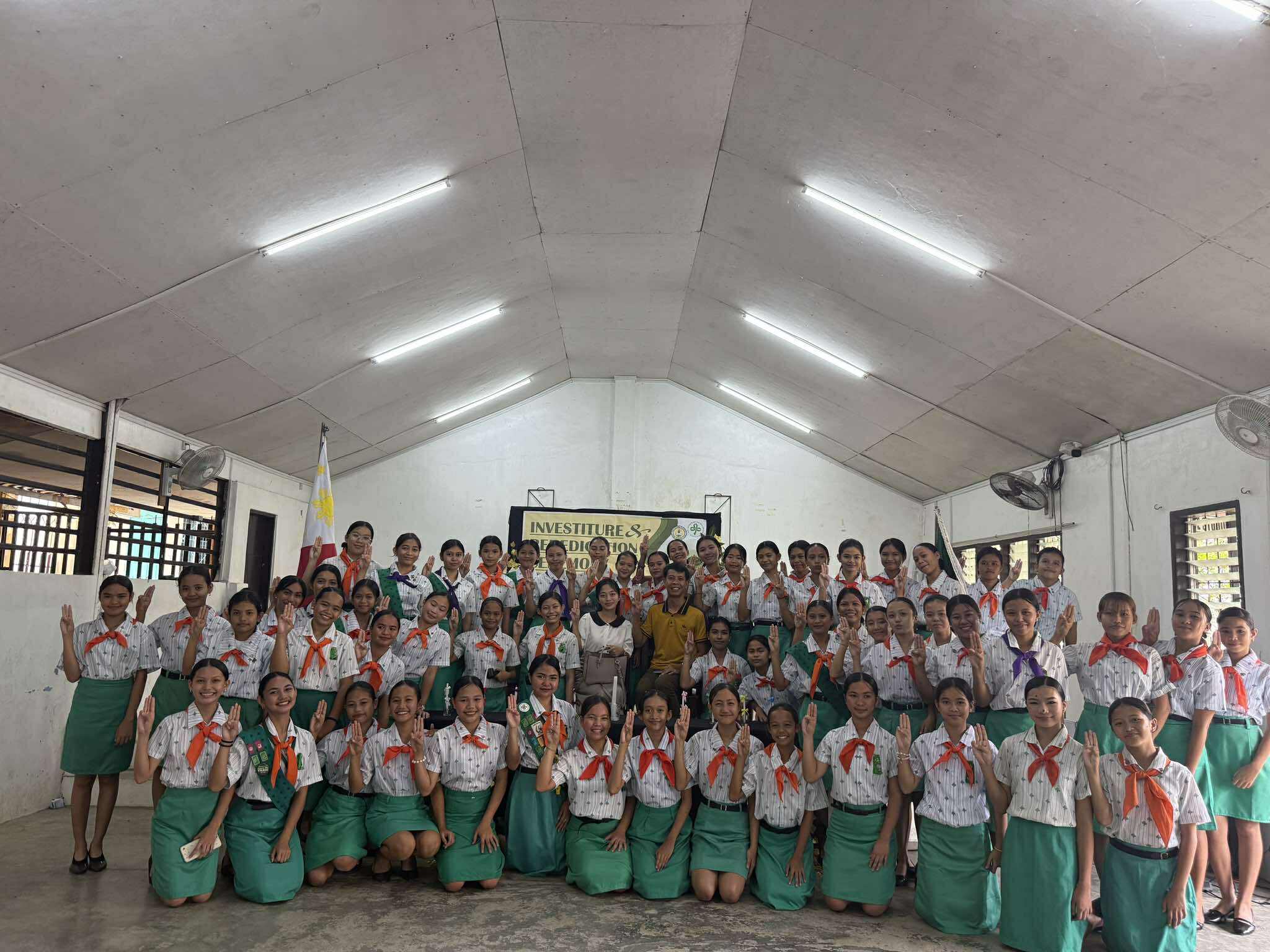 Sogod NHS Girl Scouts PH