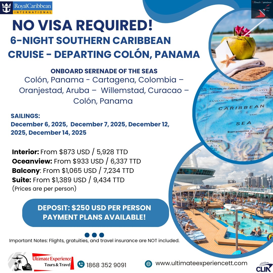 Ultimate - 🌴 NO VISA REQUIRED! Escape to Paradise on a 6-Night Southern ...