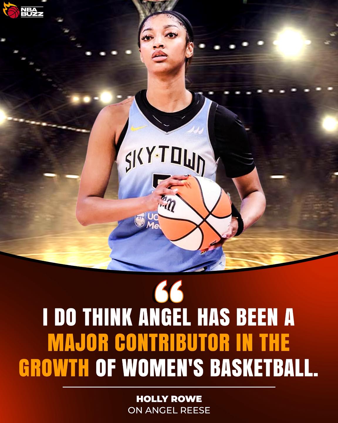 Basketball Buzz - ESPN’s Holly Rowe confirms that Angel... | Facebook