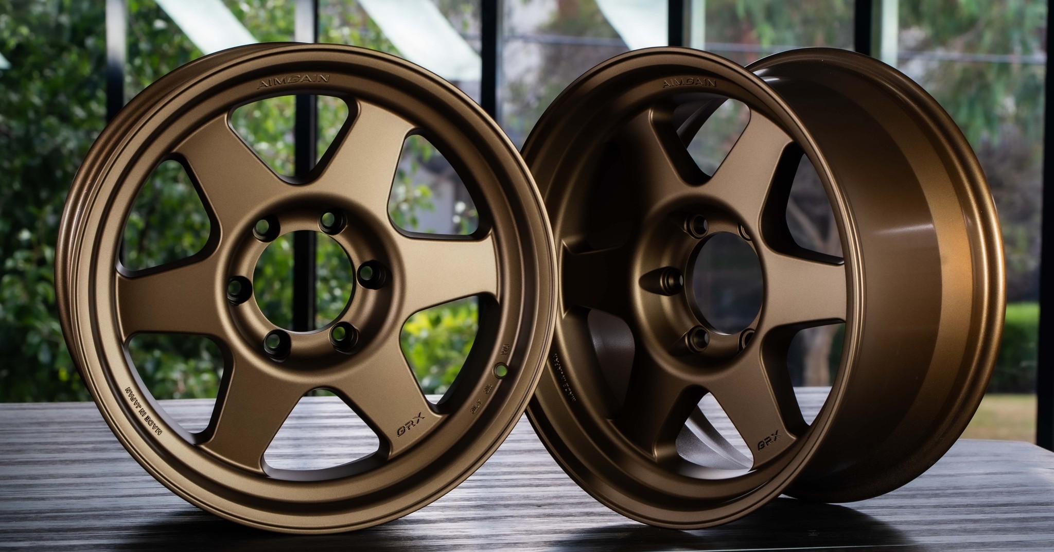 The signature design for Aimgain wheels, Aimgain G2M, now
