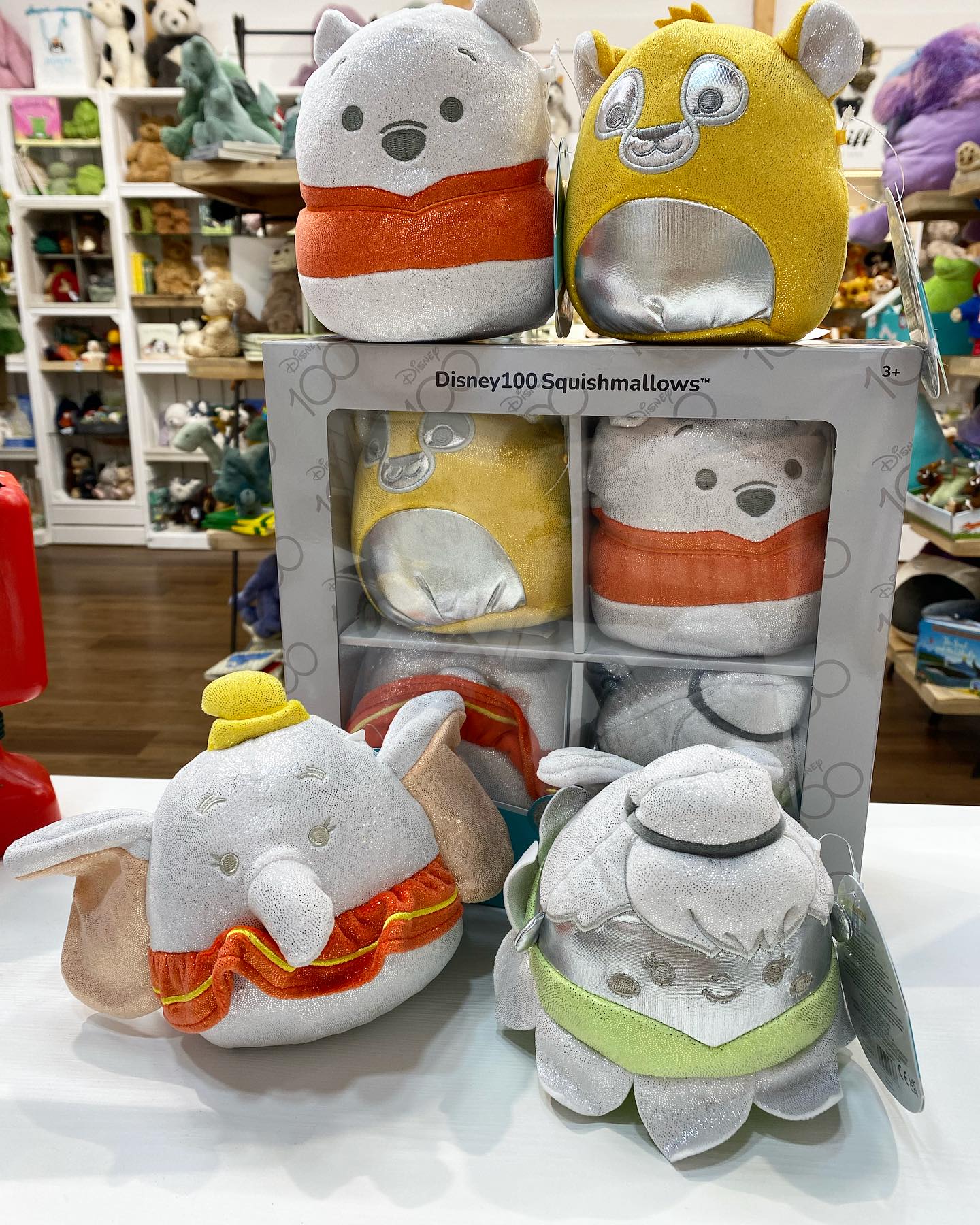 ✨ Disney 100th anniversary 4 pack squishmallows have arrived 