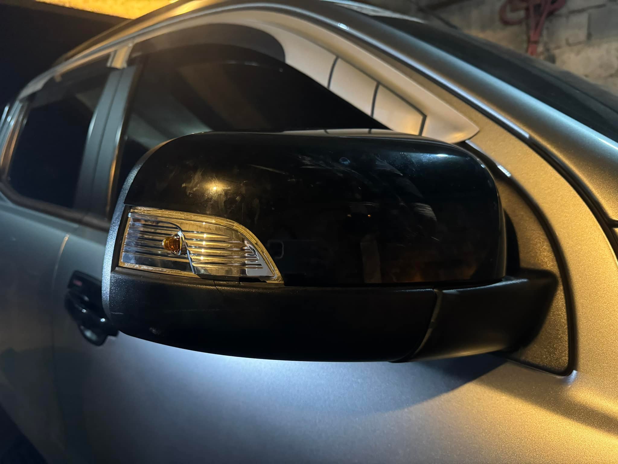 Mirror RH Side Power Fold Heated Blind Spot Checkered Finish For Expedition 04 Lgfu