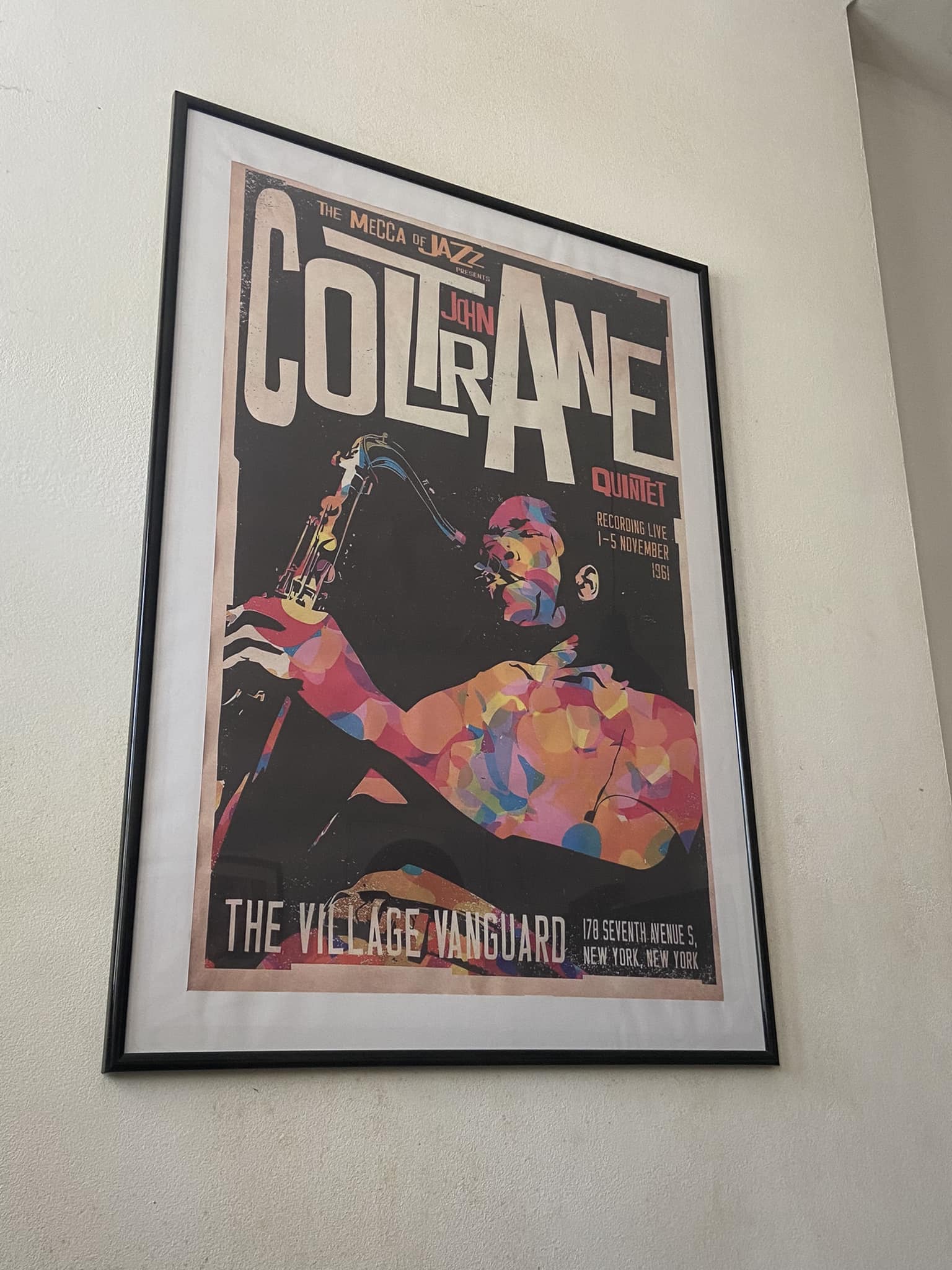 Nov 3, 1961 - John Coltrane played the Village Vanguard in NYC 