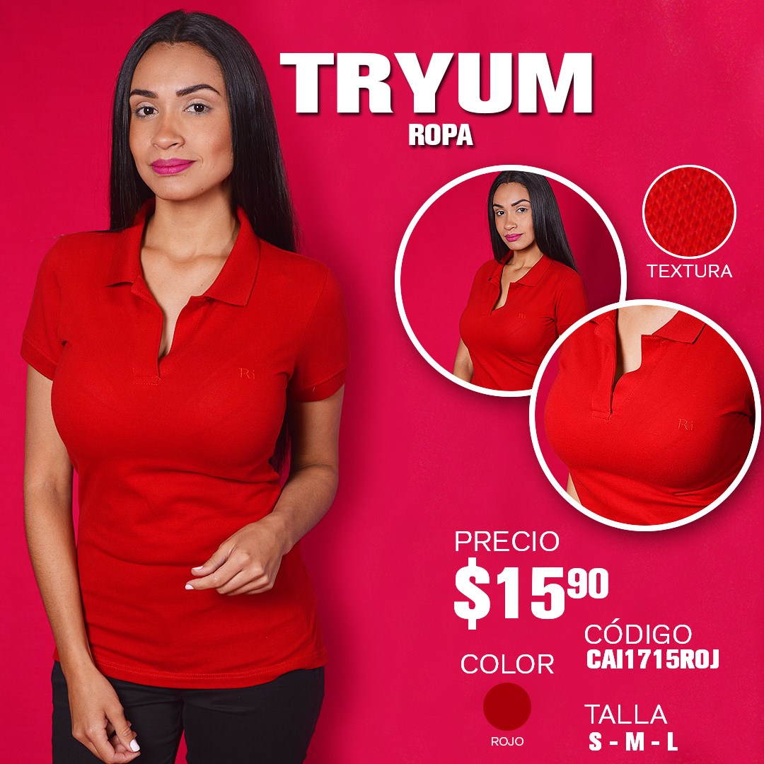 TRYUM - POLOS PARA DAMAS EN TRYUM!! Contamos con excelente...
