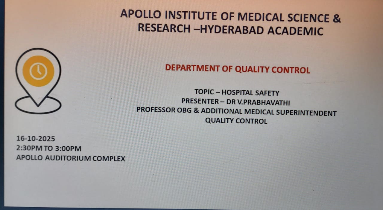 Apollo Institute of Medical Sciences & Research, Hyderabad | Hyderabad
