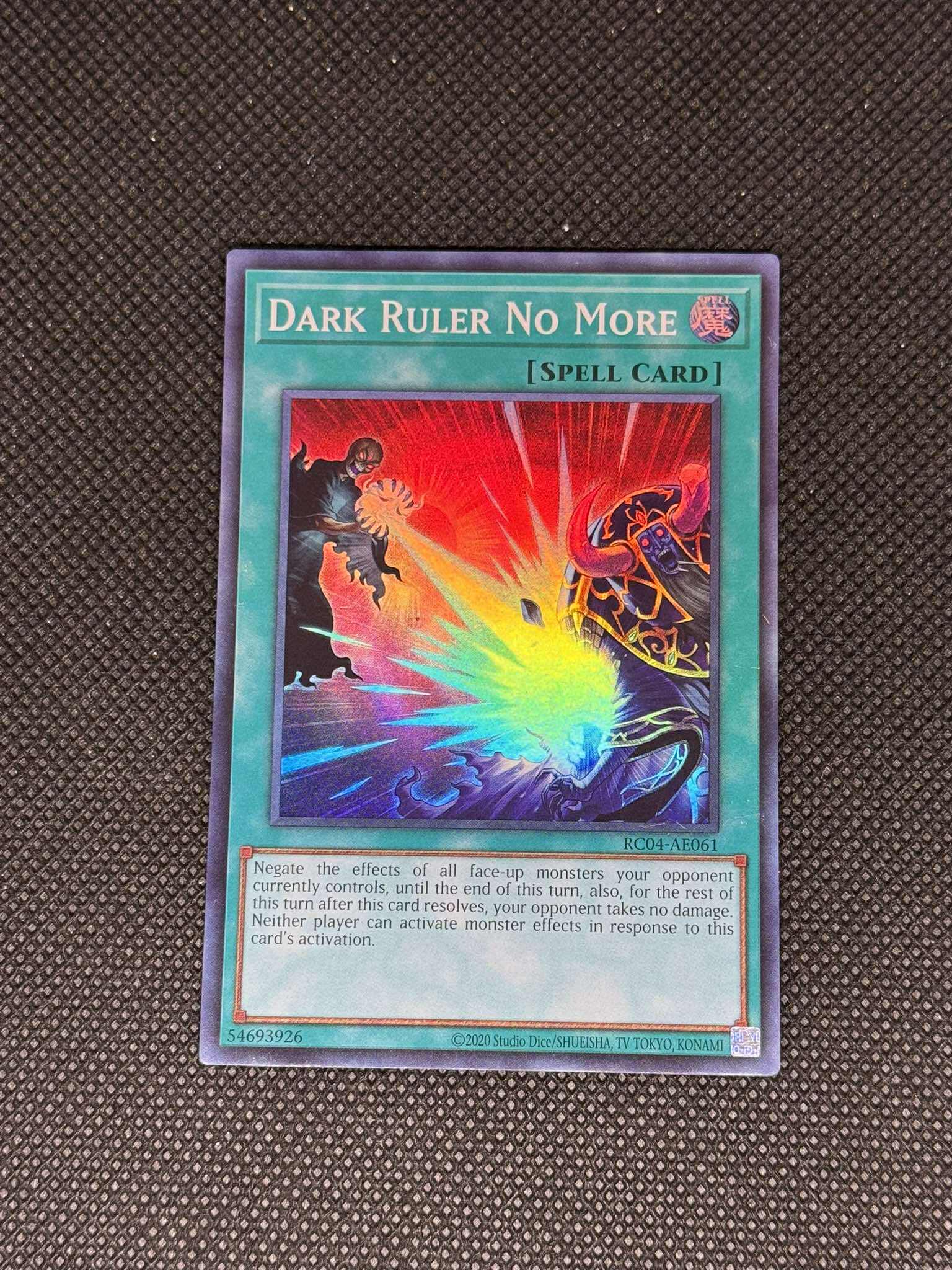 Yu-Gi-Oh - Dark Ruler No More - Quarter Century Secret RC04-JP061 Japan PSGA 9.5 | UK
