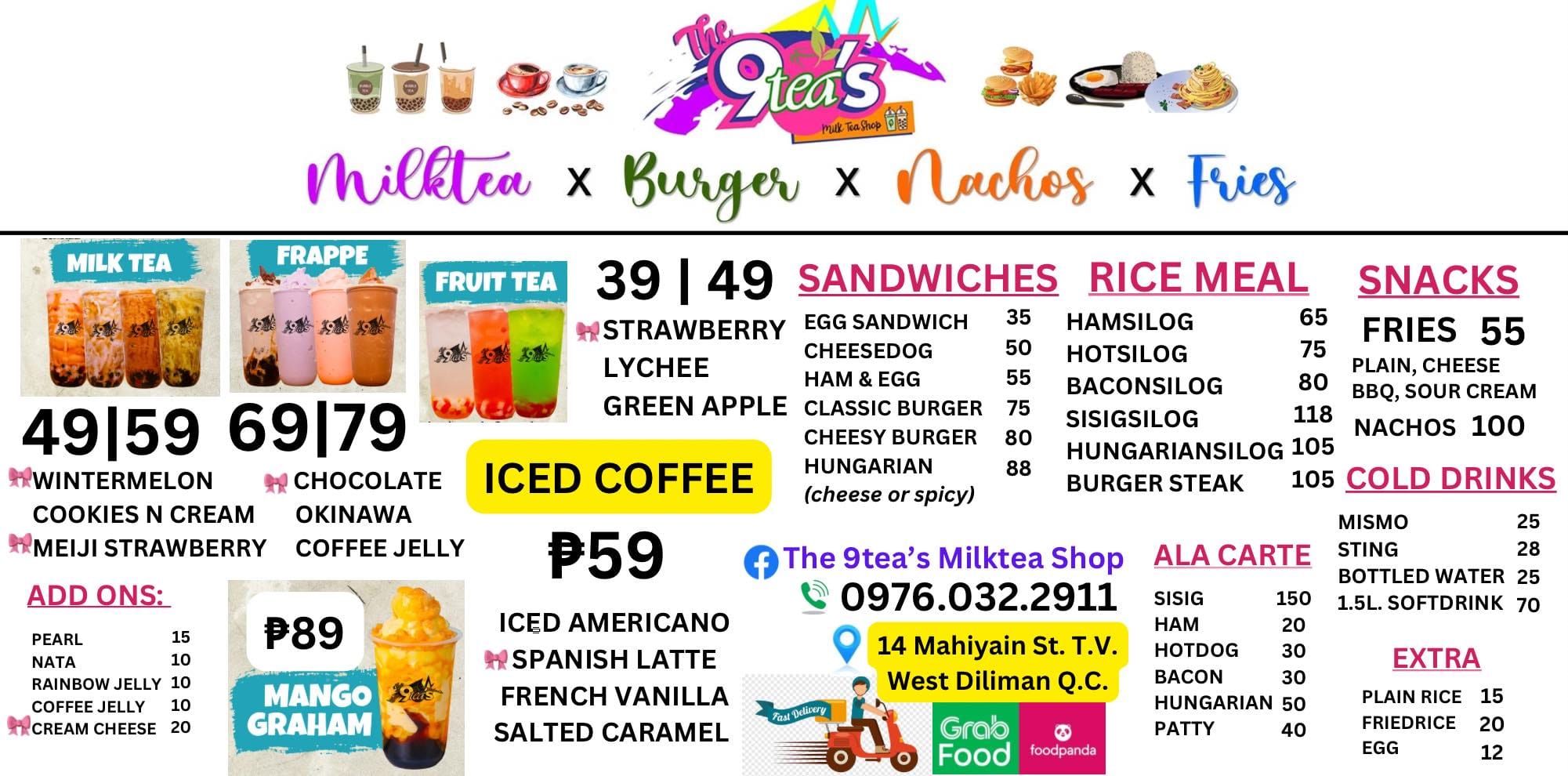 The 9tea’s Milk tea shop | Quezon City