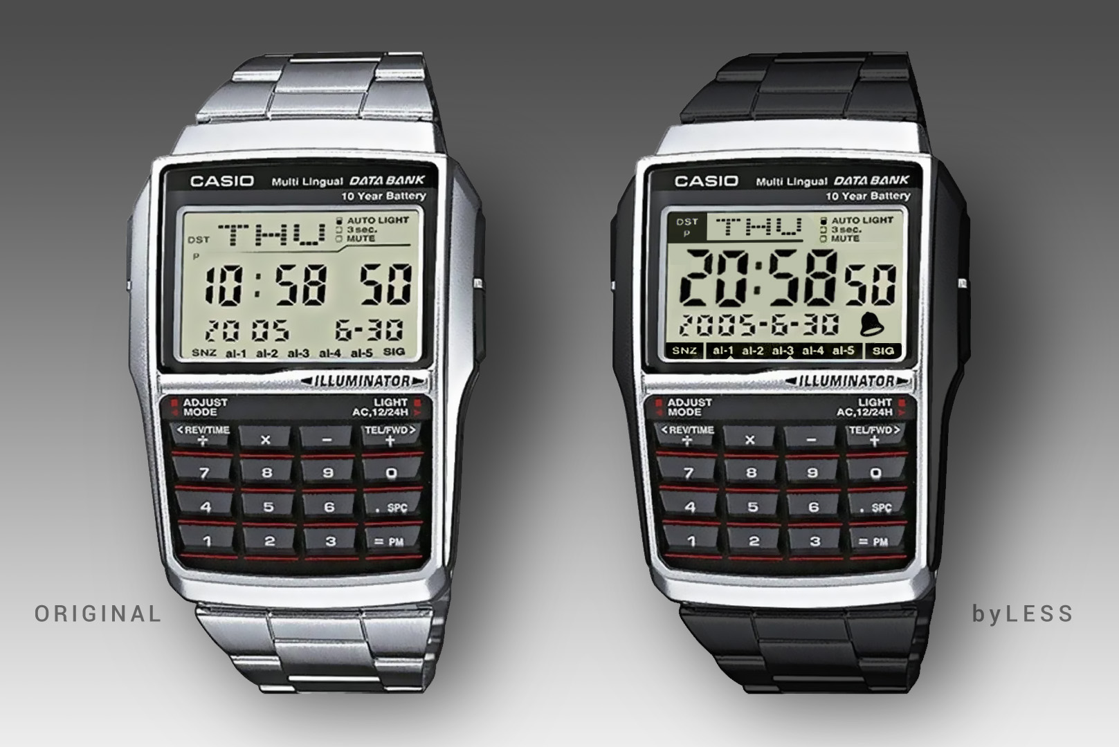 Sharing my Casio DBC-32 watch vision