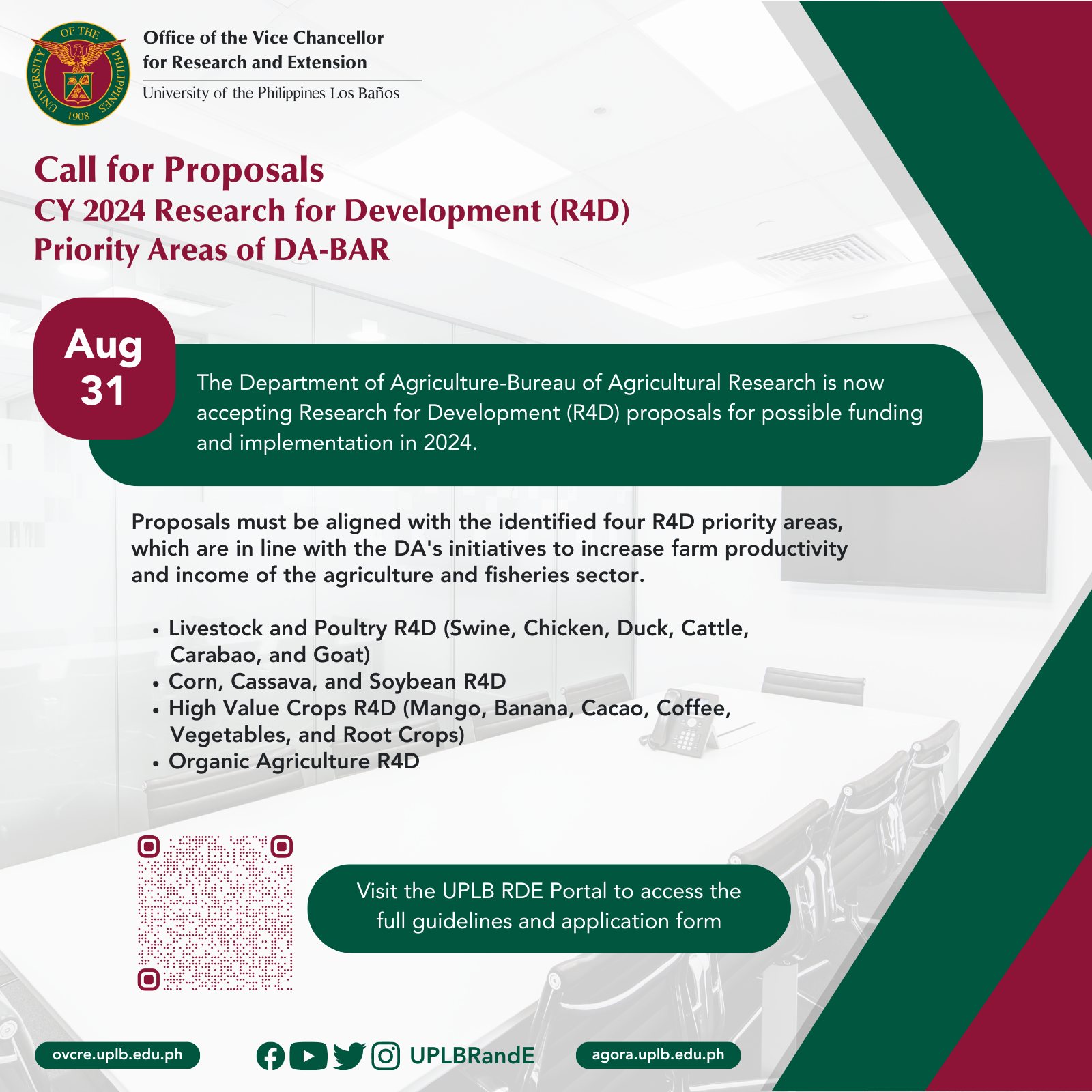 UPLB - The Department of Agriculture-Bureau of Agricultural Research is ...