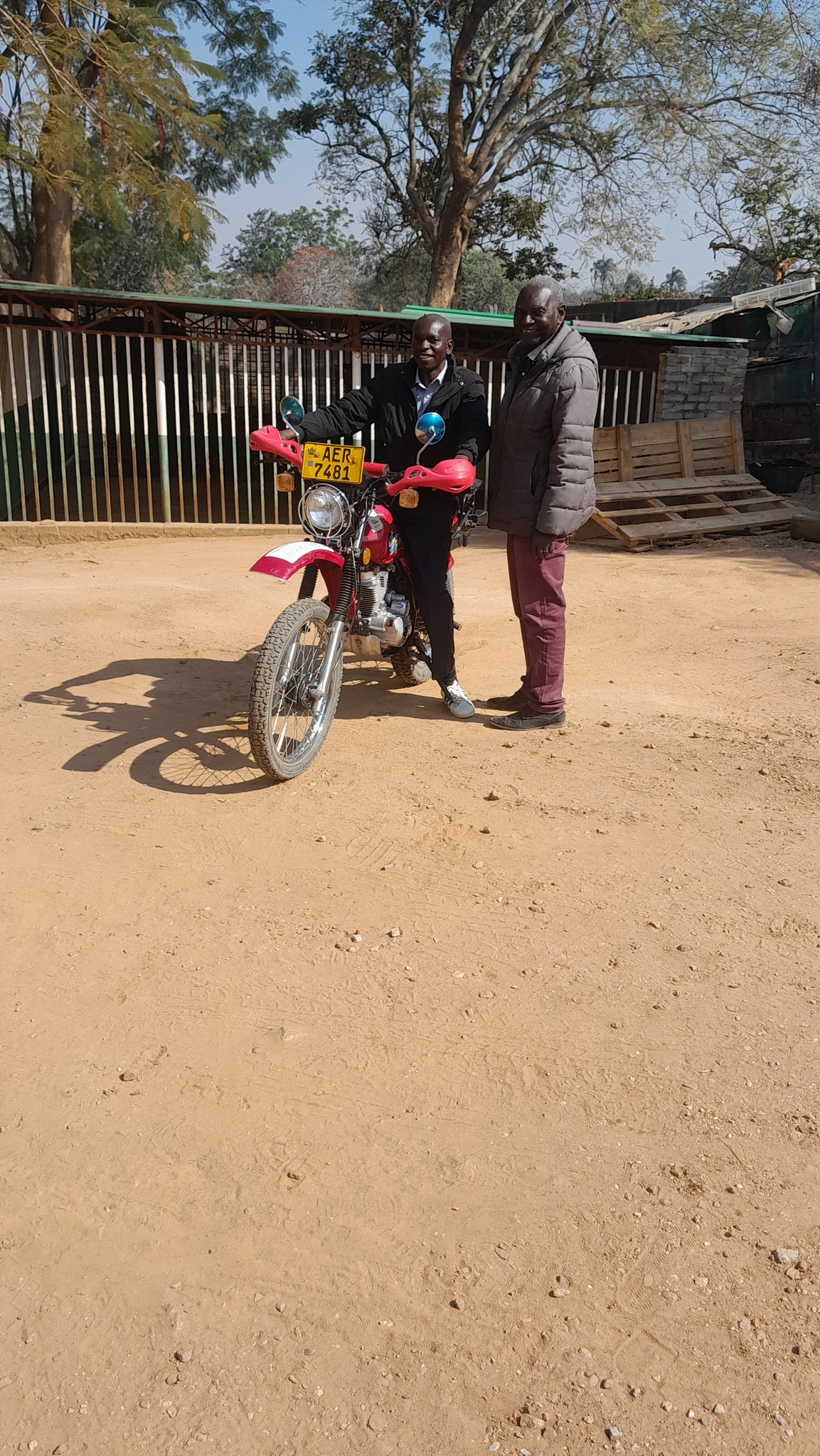 HOPE for KIDS - The handover of the motor bike to Hope for...