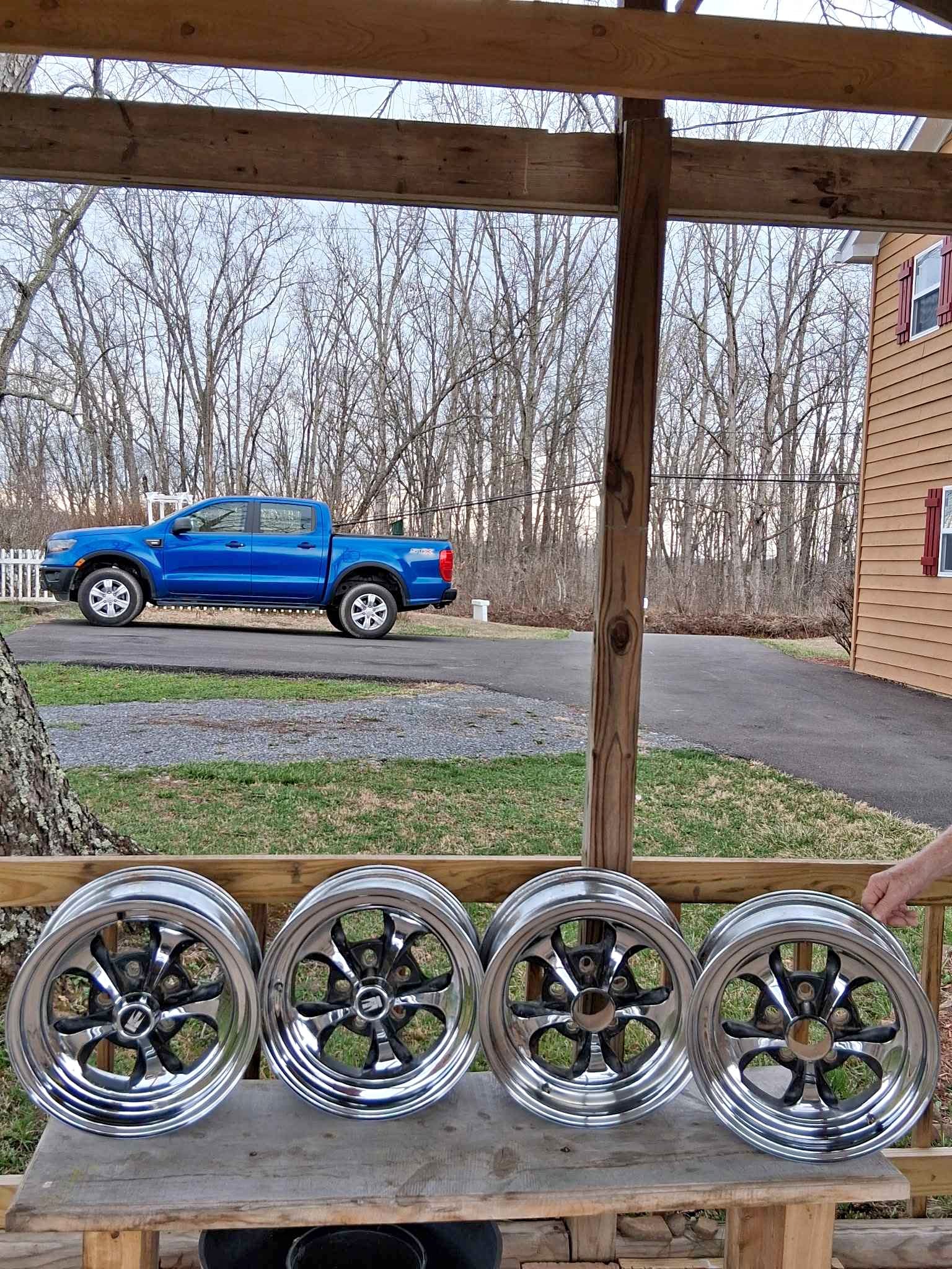 Set of 4 Keystone Mag Wheels 7