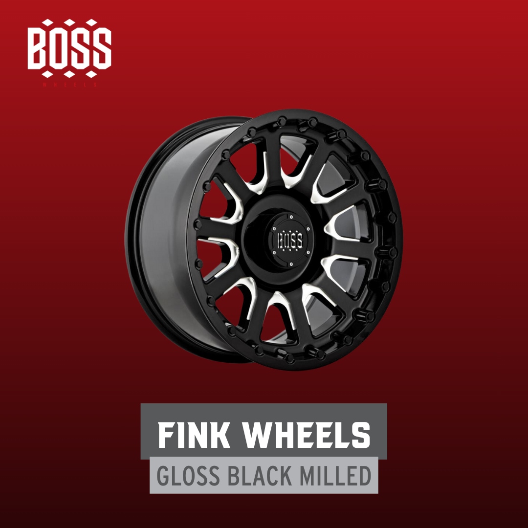 BOSS Wheels - ⭐️ The BOSS FINK ⭐️ Available now in 17x9... | Facebook