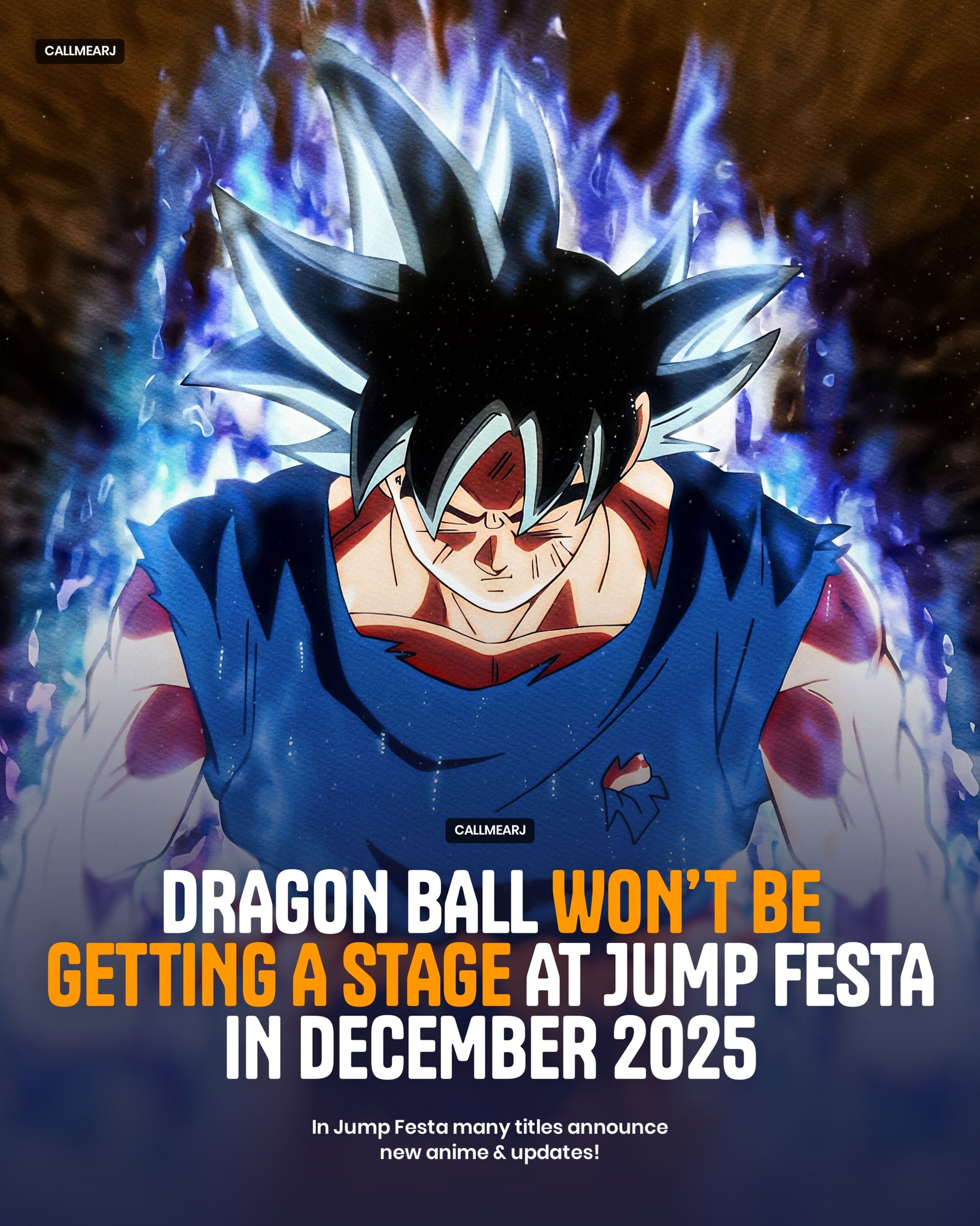 CALLMEARJ - There won’t be a Dragon Ball stage at Jump... | Facebook