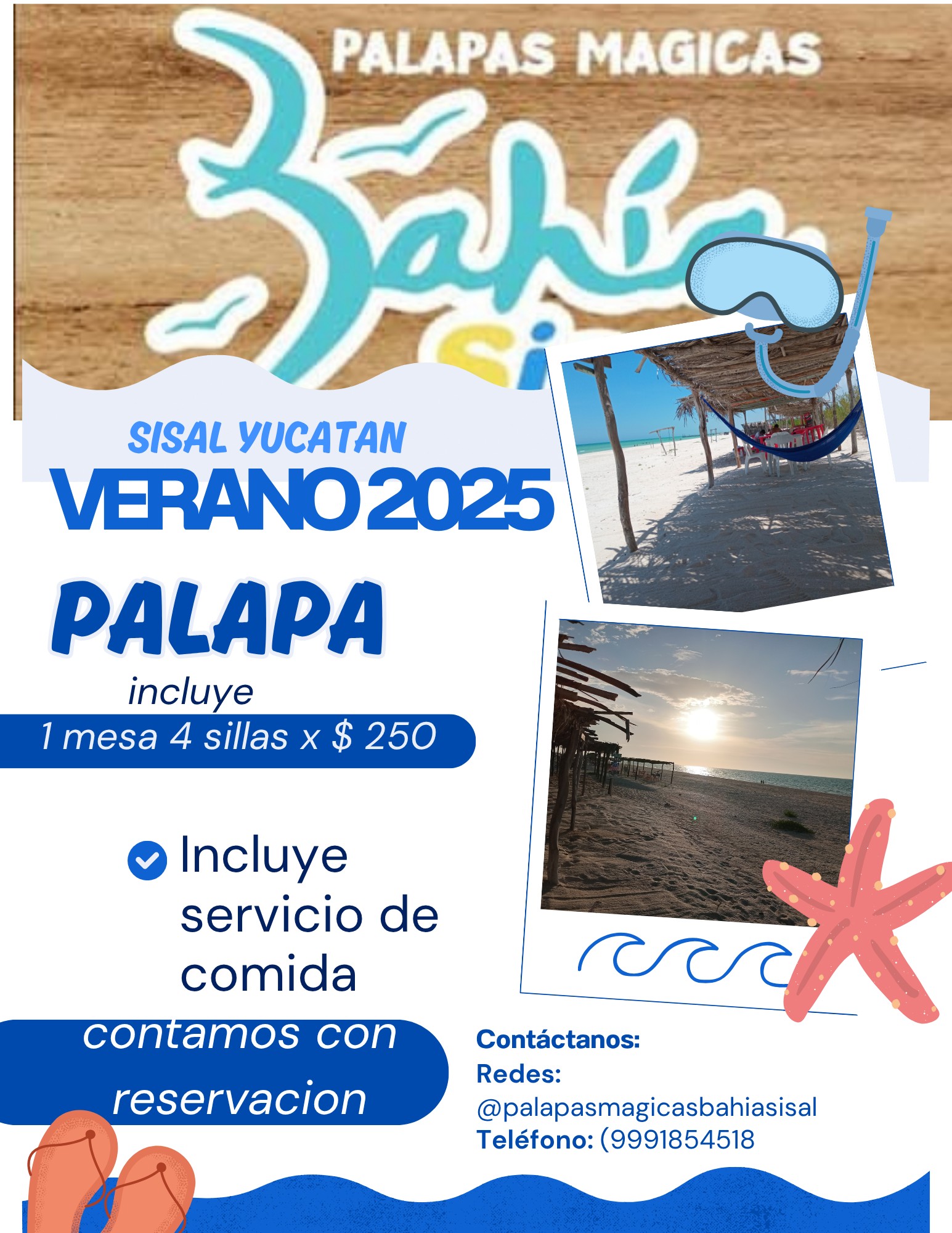Palapas mágicas Bahía sisal
