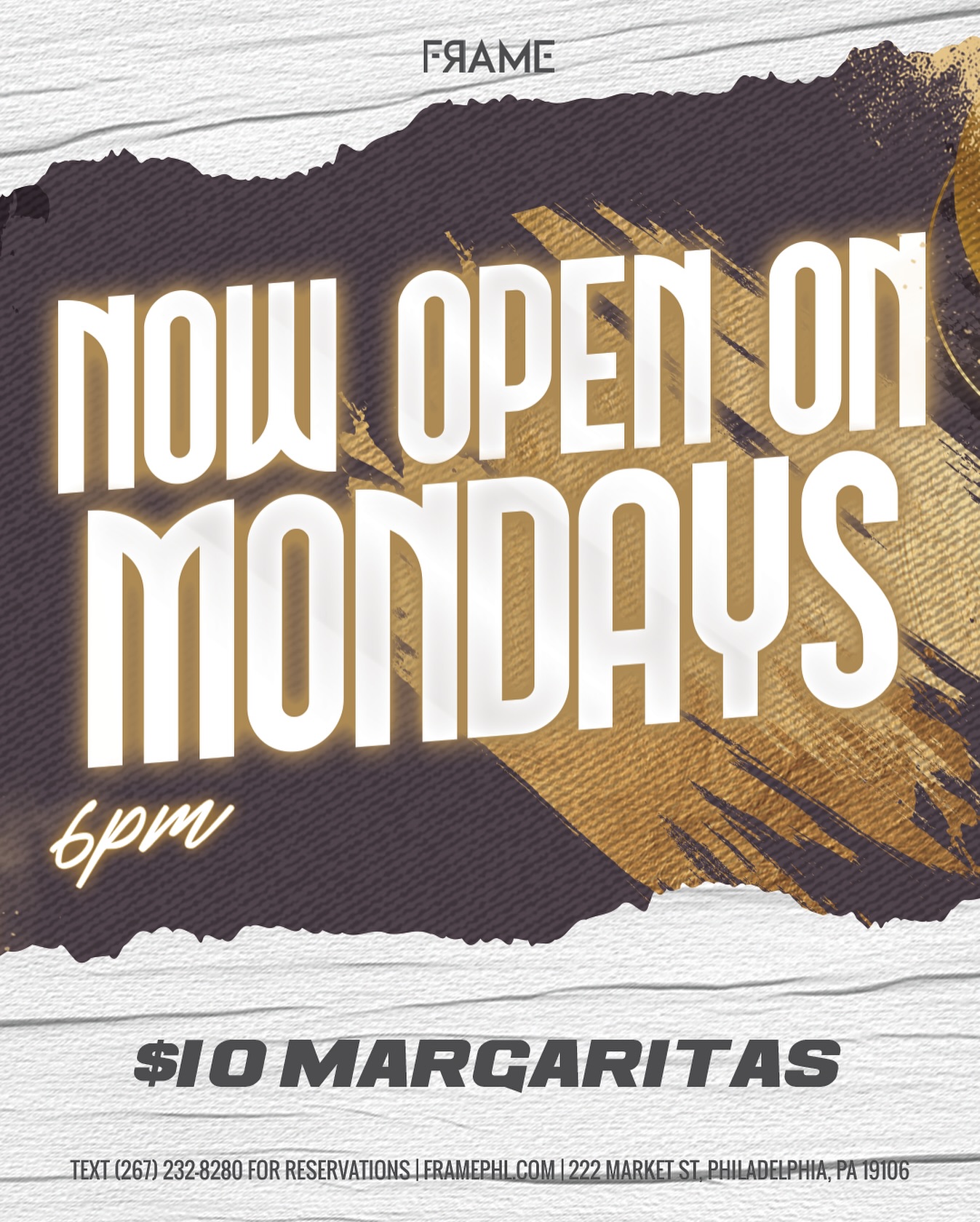 Frame Philly - Monday nights just leveled up in Old City ... | Facebook