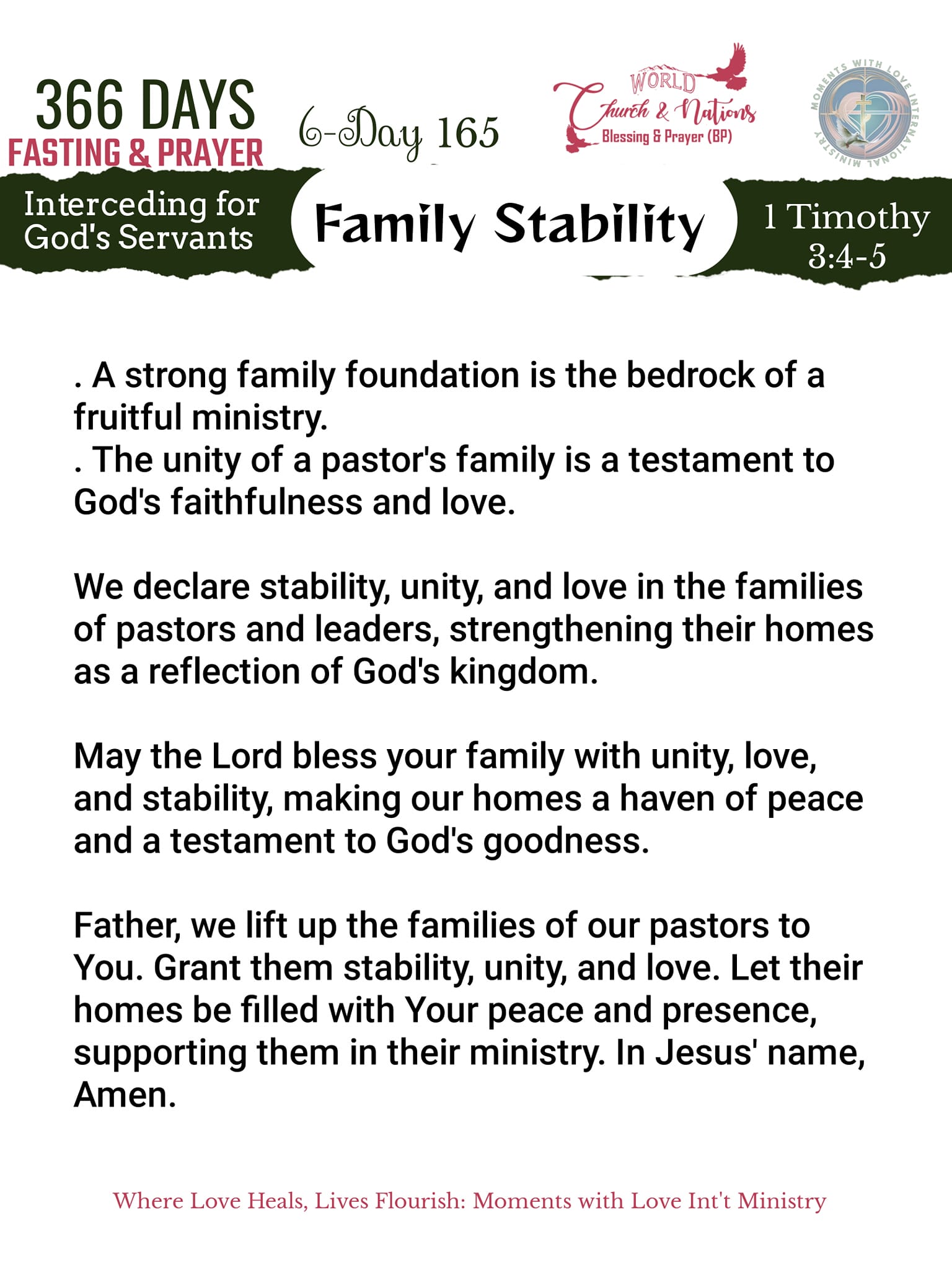 DAY 6 | 7 DAYS FASTING AND PRAYER As we press deeper, our hunger