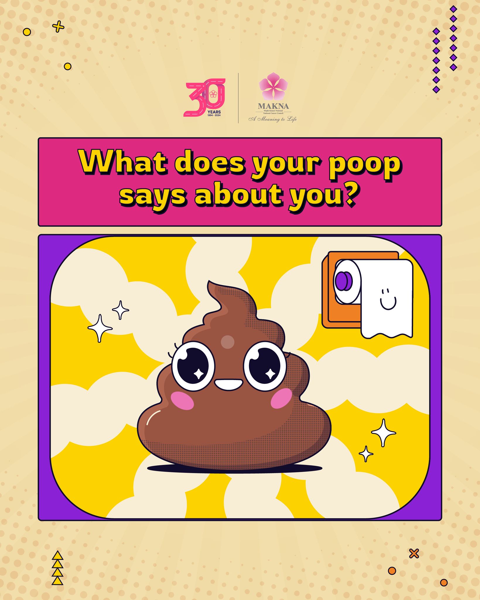 A poop test such as iFOBT... - MAKNA - Majlis Kanser Nasional | Facebook
