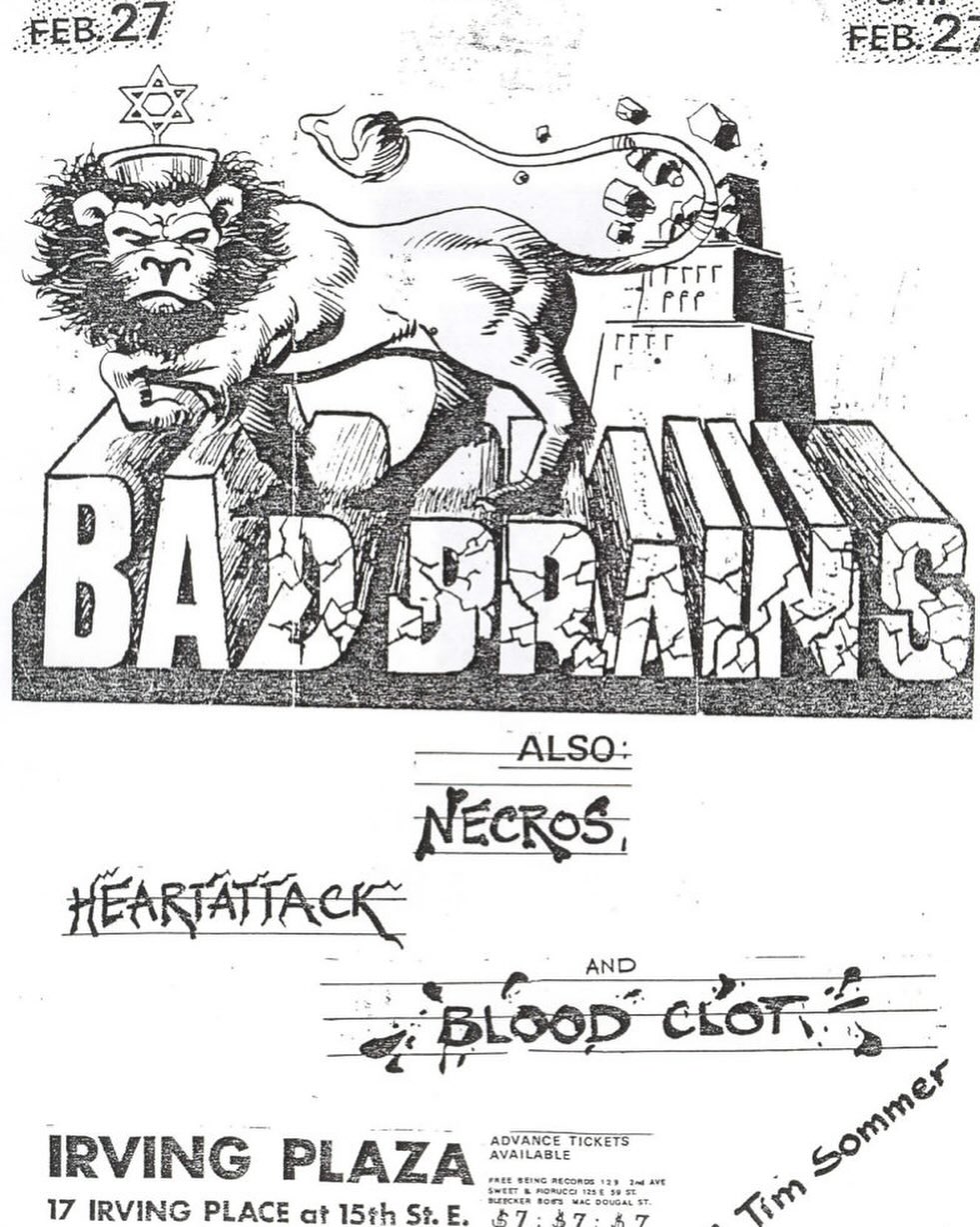 DAY #364! The “NYHC flyer a day project