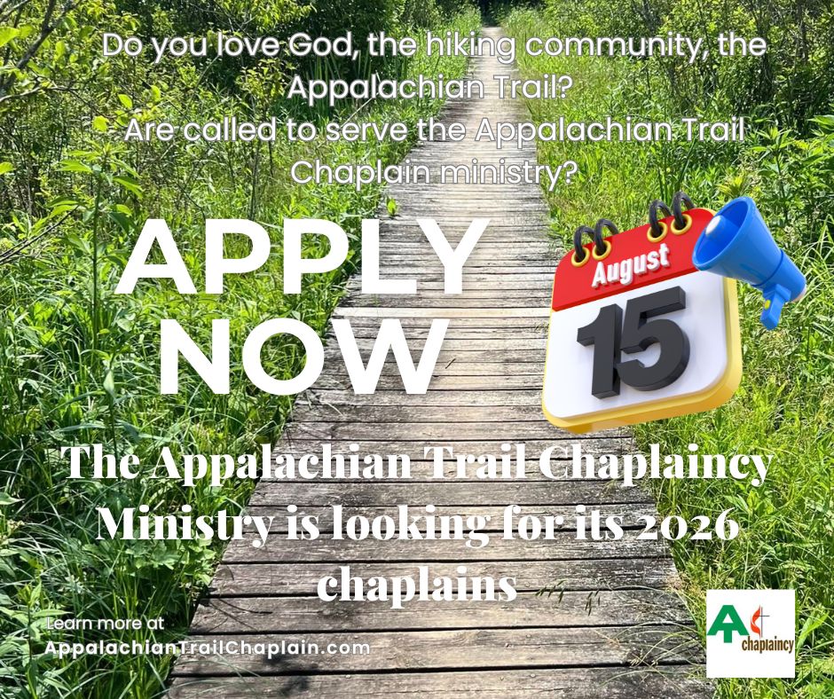 We are about three weeks away... - Appalachian Trail Chaplain | Facebook