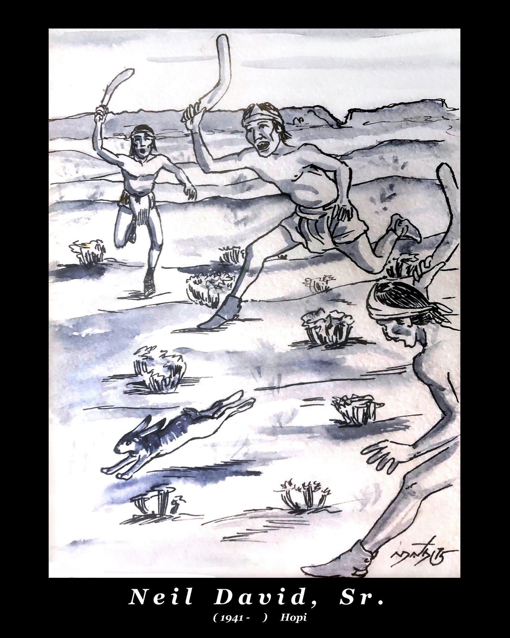 Today's featured artist for the Indigenous Arts Show is Earl Dino