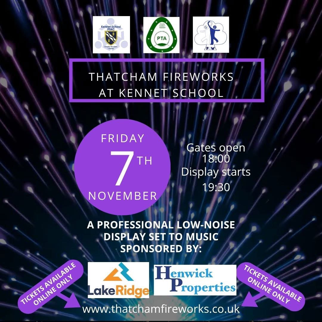 Thatcham Fireworks at Kennet School