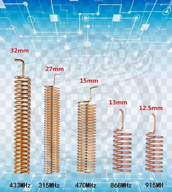 Ledy - Precision RF Coil Antennas: Frequency-Specific Copper Springs ...