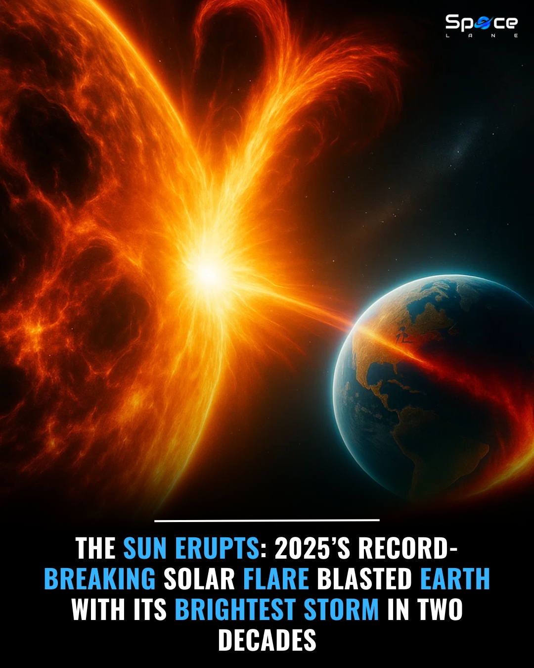 Space - In 2025, the Sun unleashed its most powerful solar flare in ...