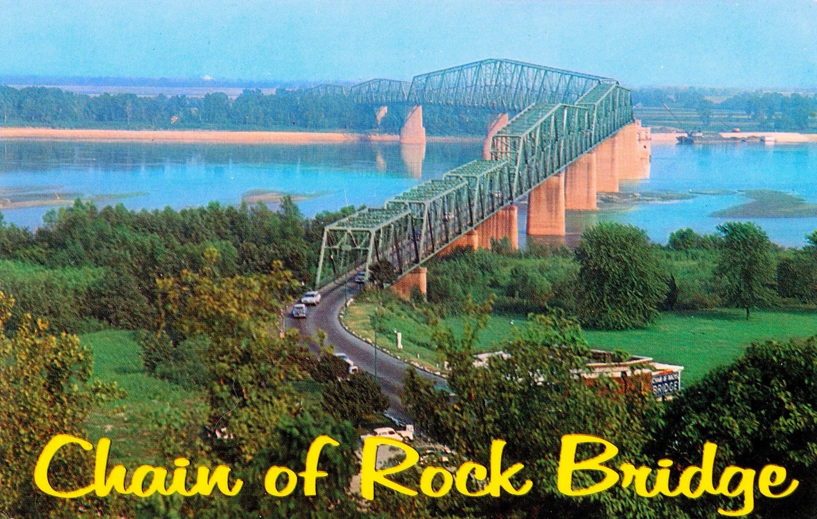 Route - More recent Chain of Rock Bridge photo when it was still being ...