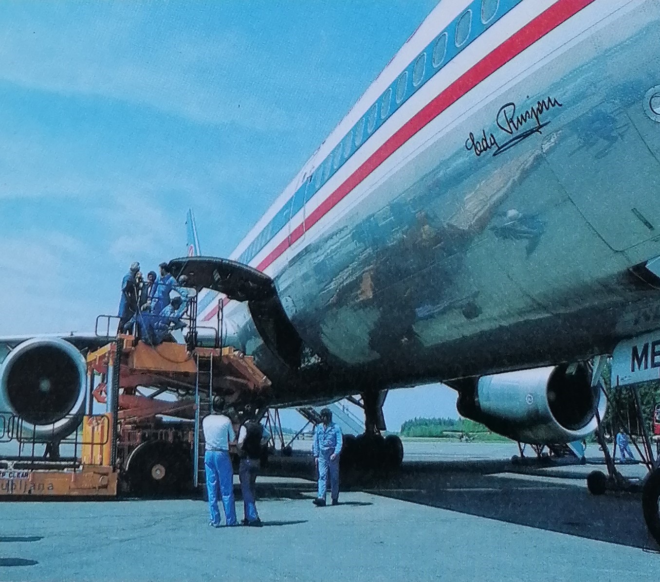 Inex-Adria DC-9 named 