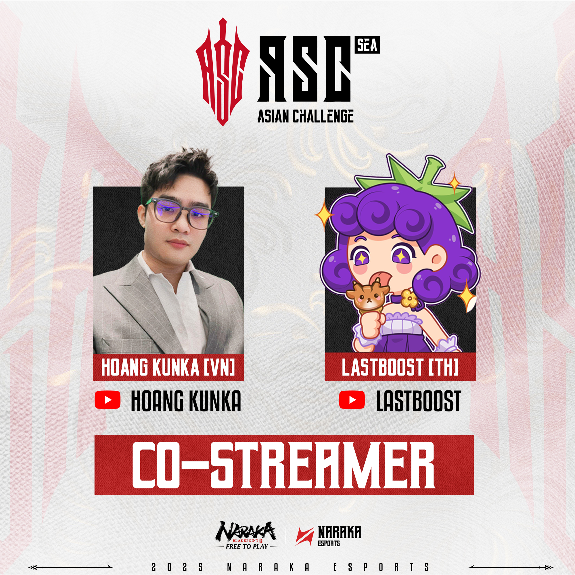 NARAKA Esports - 2025 ASC SEA Qualifier – Co-Streamers... | Facebook