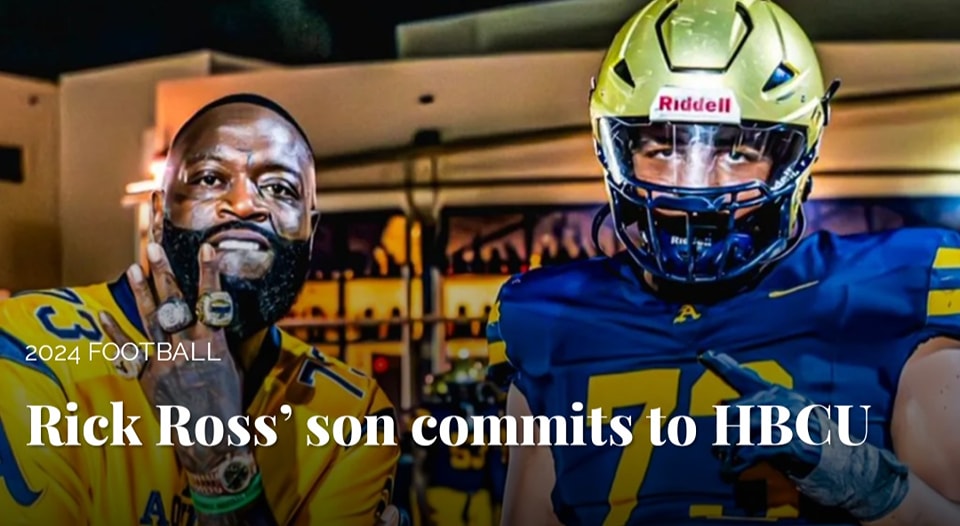 My - William Roberts III, son of rapper Rick Ross, is headed to an HBCU ...